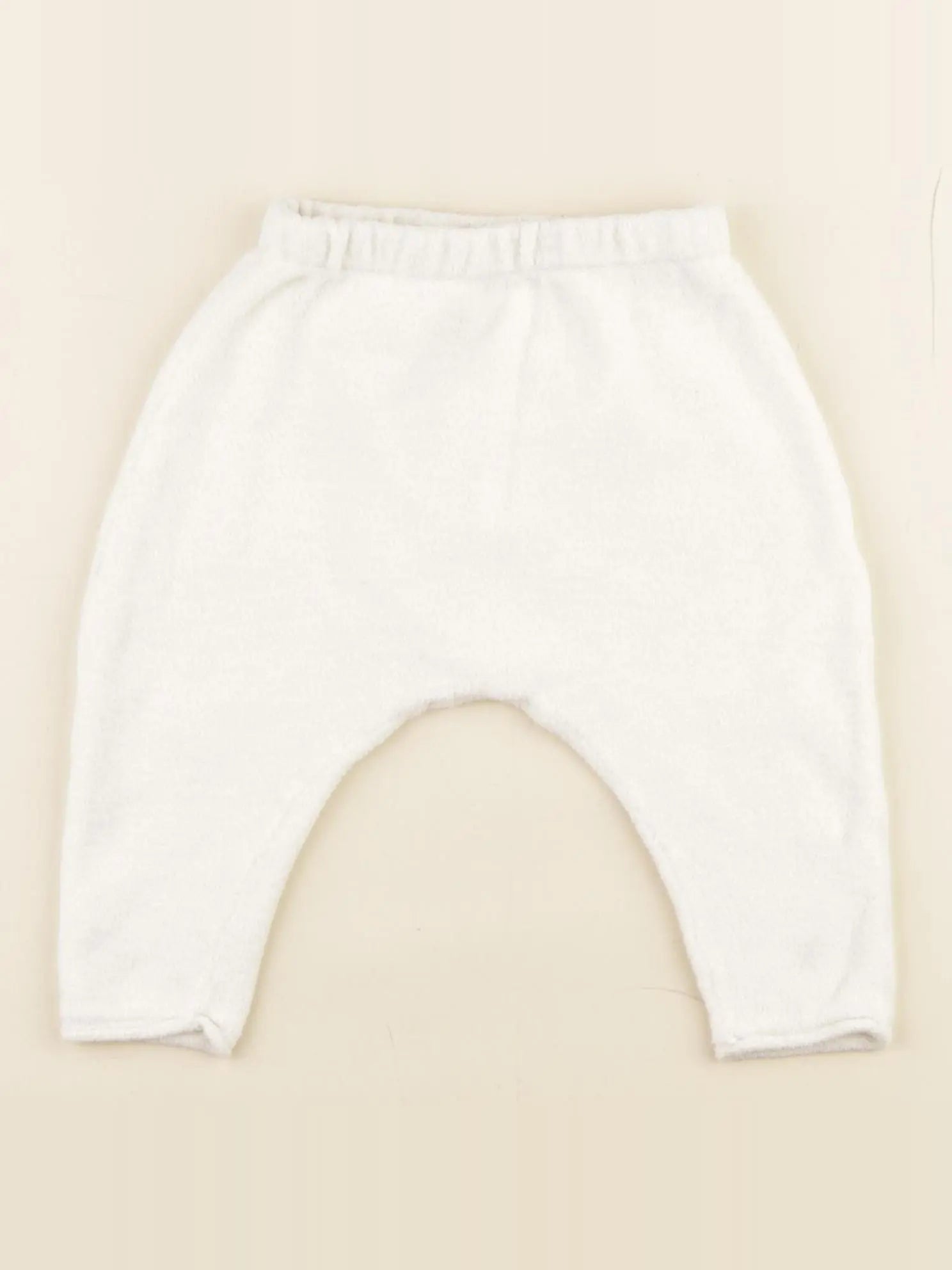 Petit Bateau - sarouel blanc - 6 mois