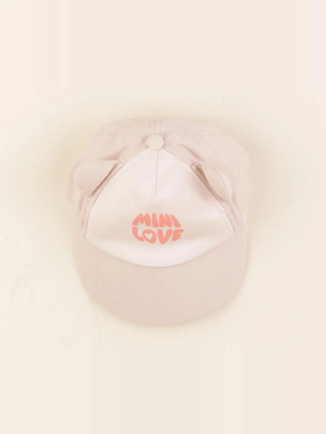 Vertbaudet - casquette rose - 3/6 mois