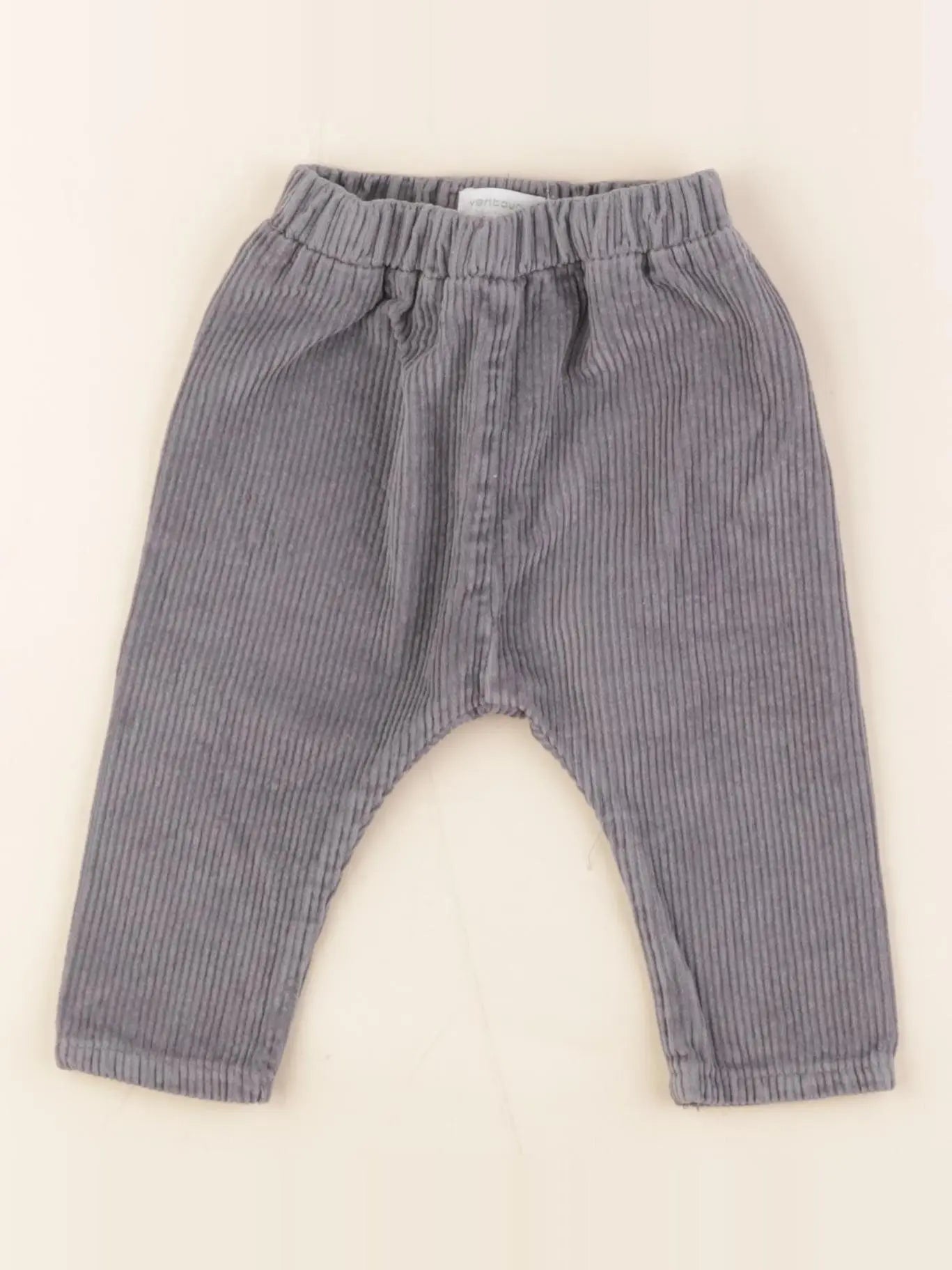 Vertbaudet - sarouel gris - 1 mois