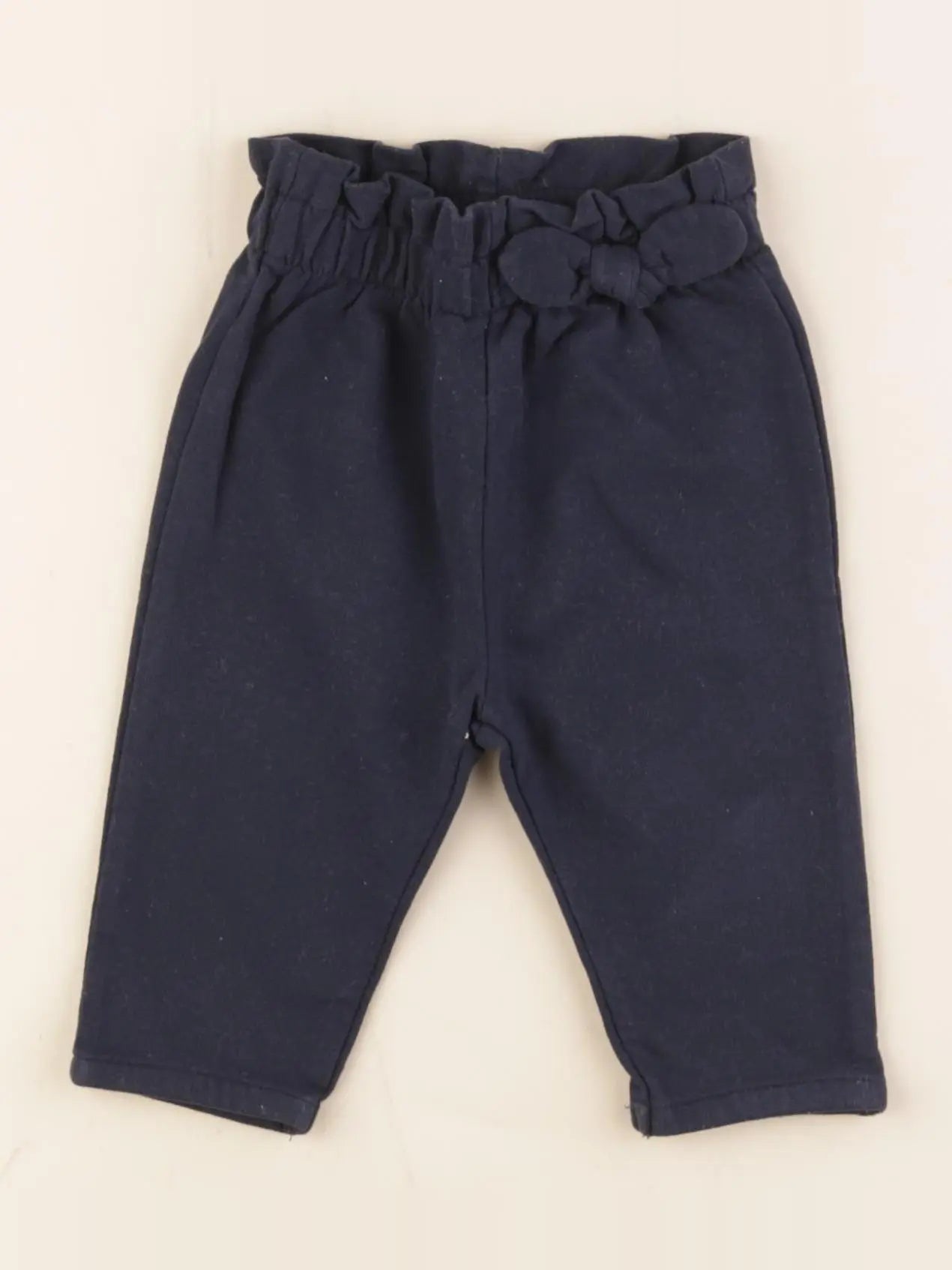 Vertbaudet - pantalon bleu - 6 mois