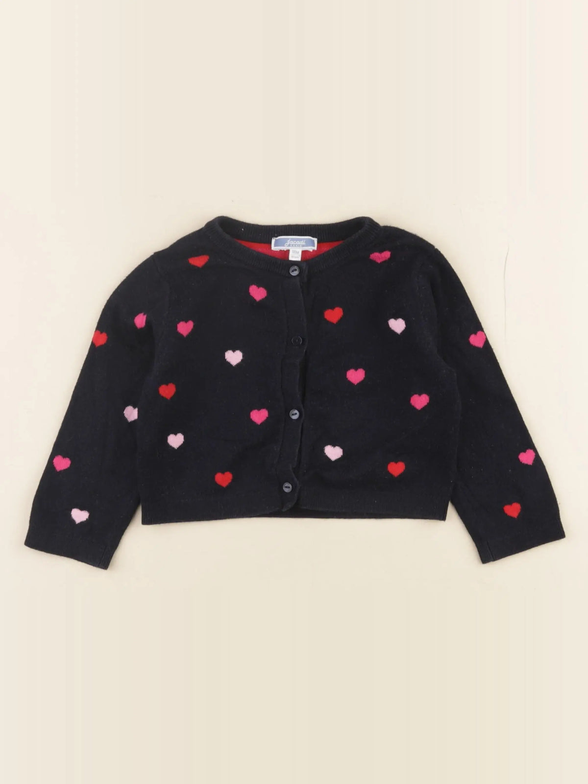 Jacadi - gilet bleu - 18 mois