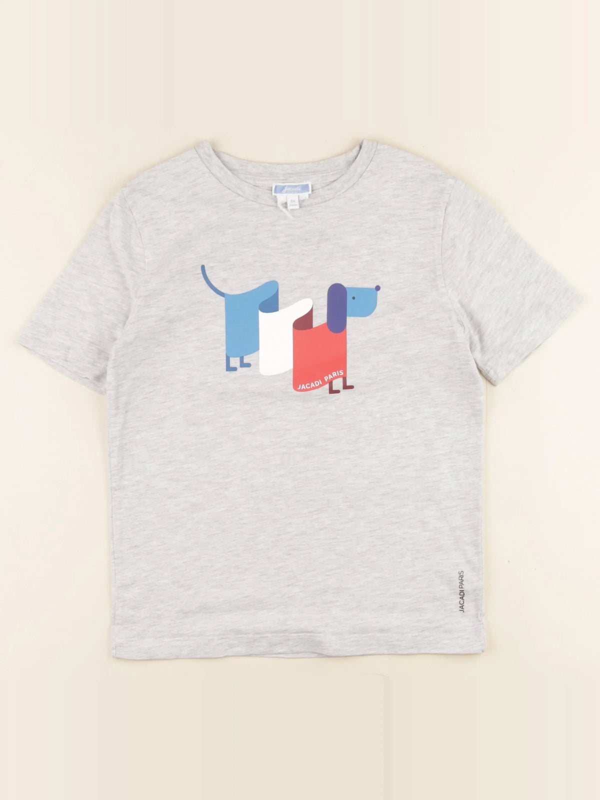 Jacadi - tee-shirt gris - 8 ans