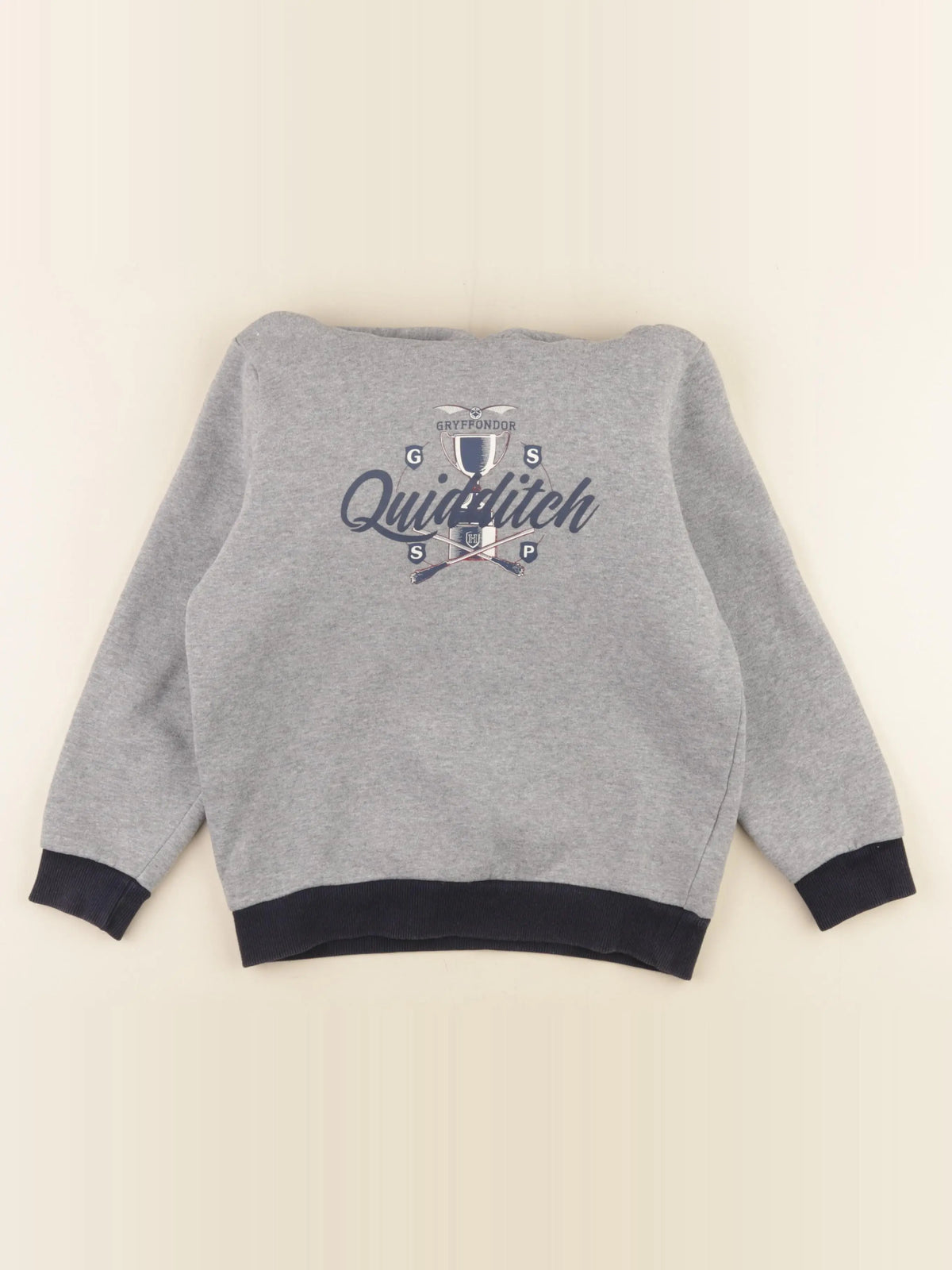 Cyrillus - sweat gris - 10 ans