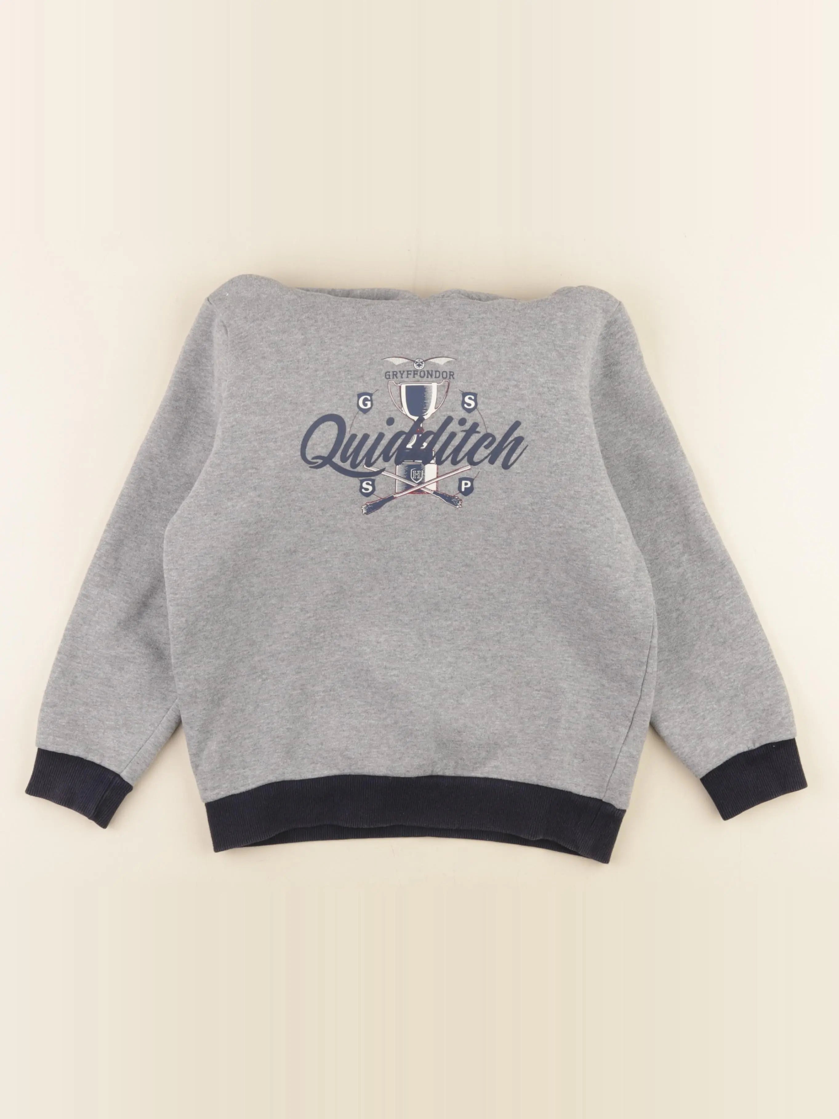 Cyrillus - sweat gris - 10 ans