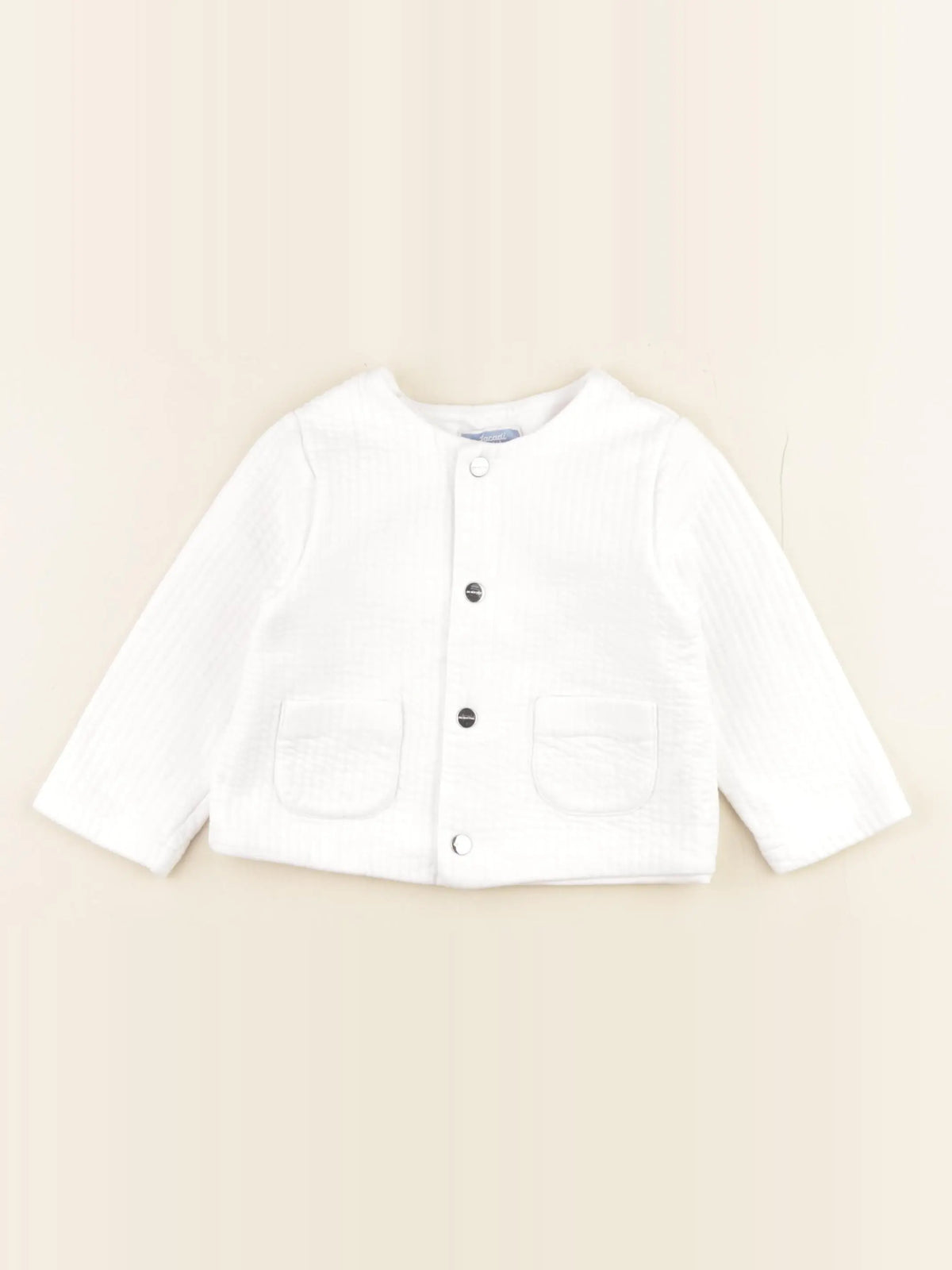 Jacadi - sweat blanc - 18 mois