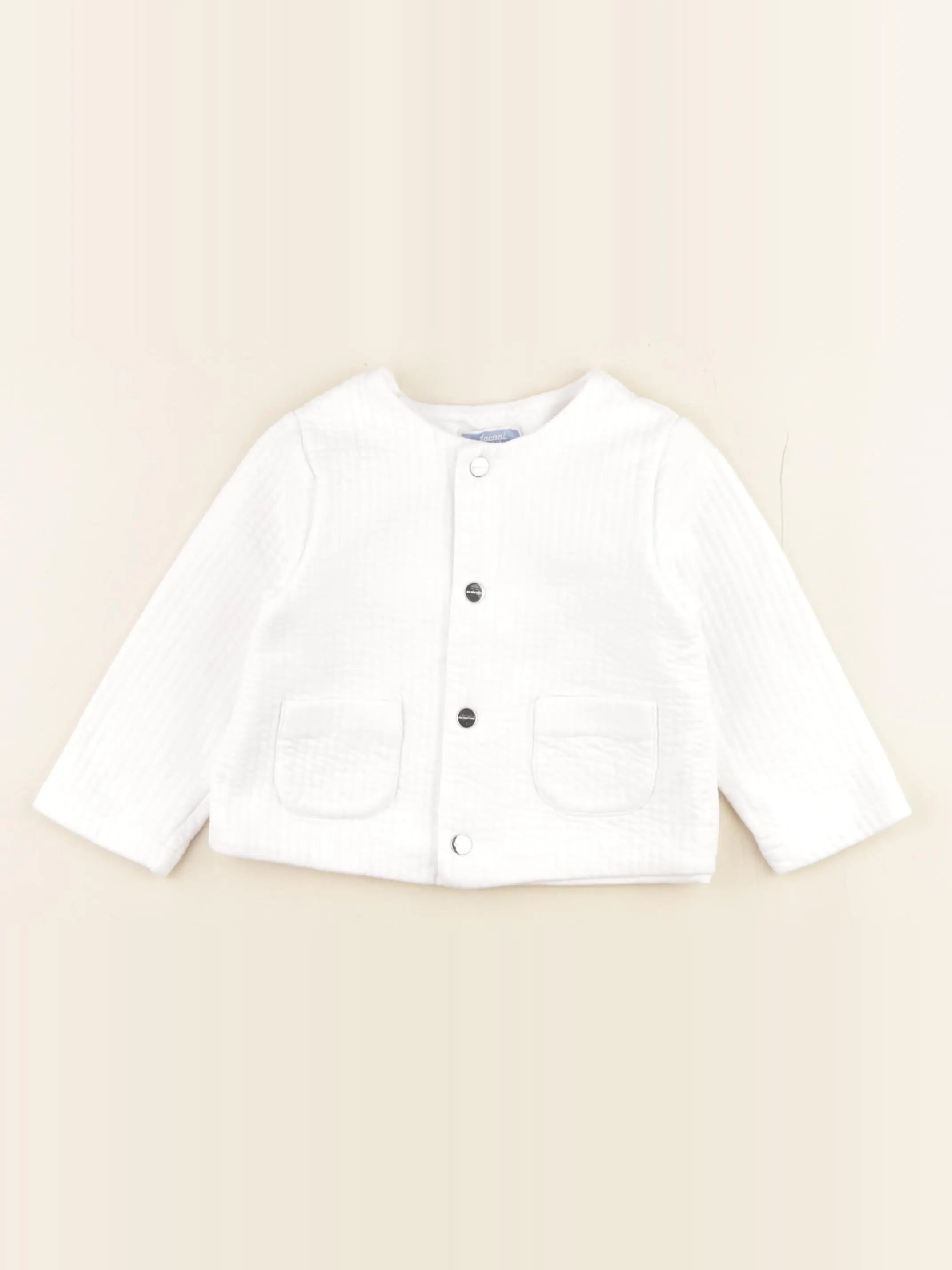 Jacadi - sweat blanc - 18 mois