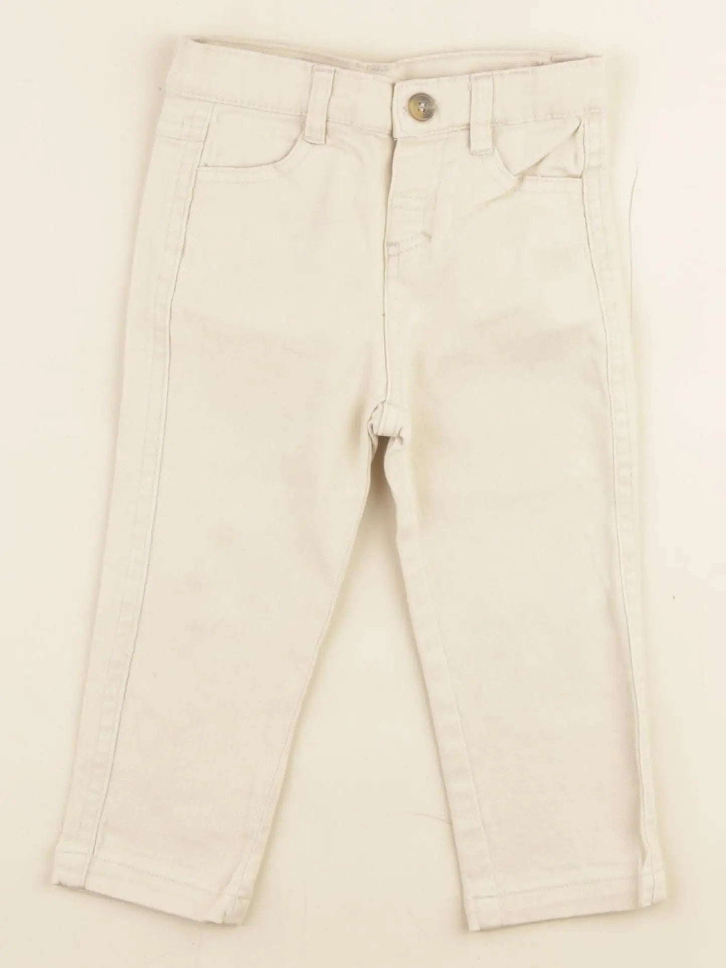 Gocco - pantalon beige - 9/12 mois