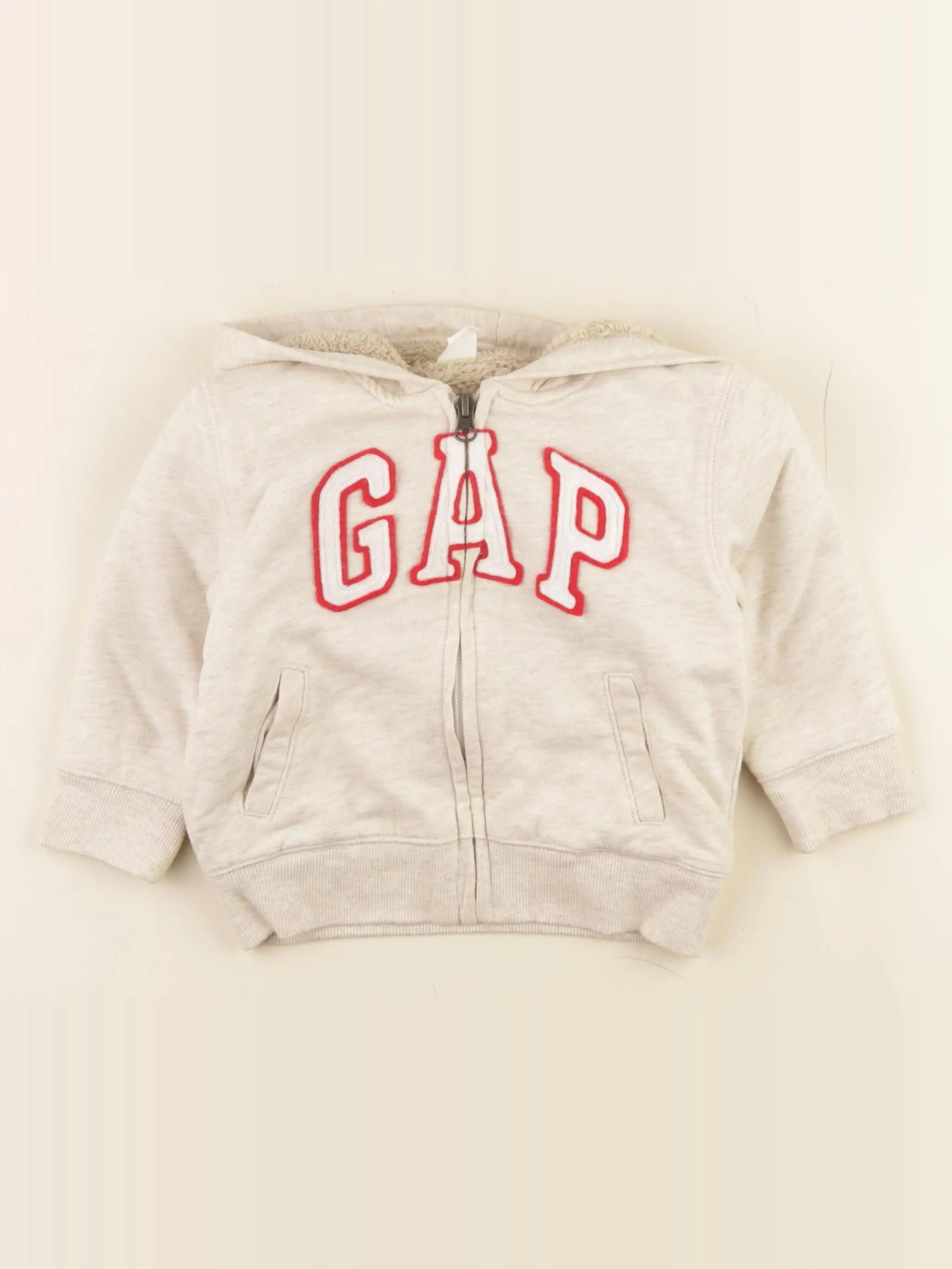 GAP - sweat beige - 18/24 mois