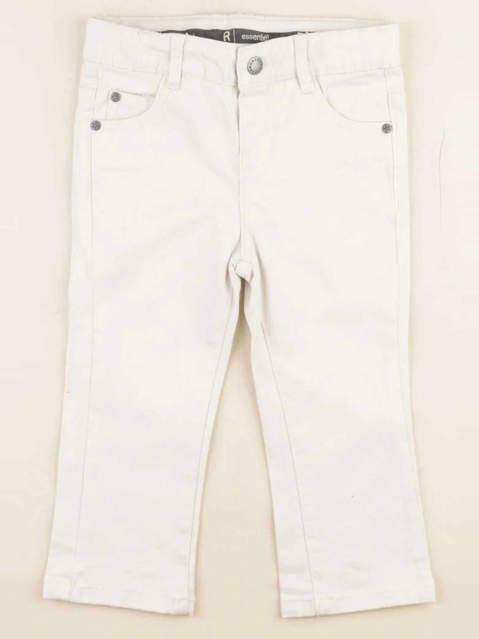 La Redoute - pantalon blanc - 18 mois