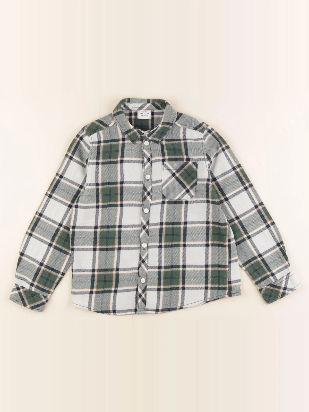 Tape à l'oeil - chemise vert - 5 ans