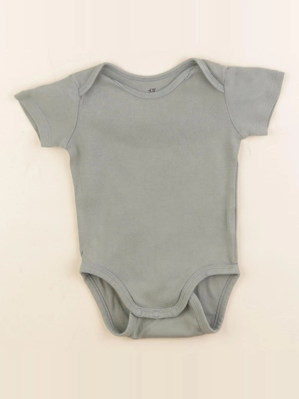 H&M - body vert - 6 mois