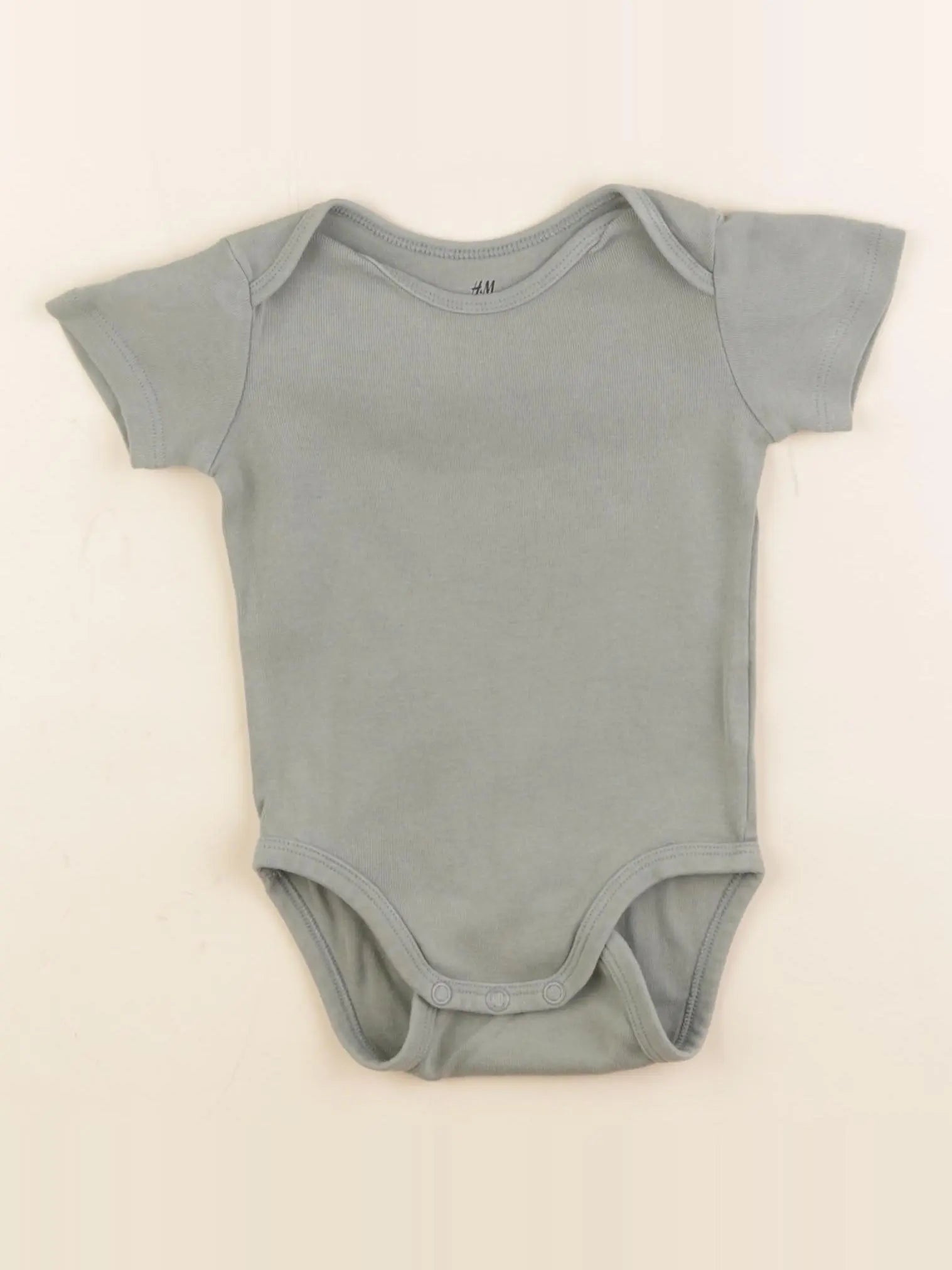 H&M - body vert - 6 mois