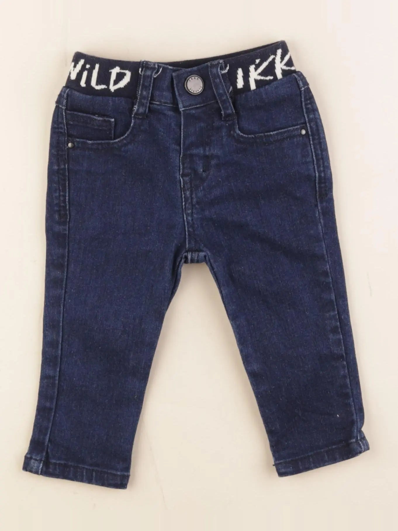 IKKS - jean bleu - 6 mois