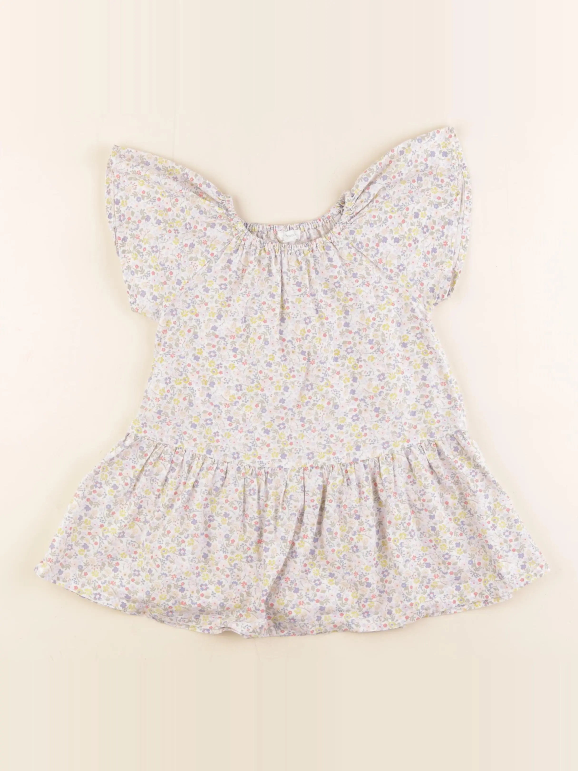 Vertbaudet - robe multicolore - 3 ans