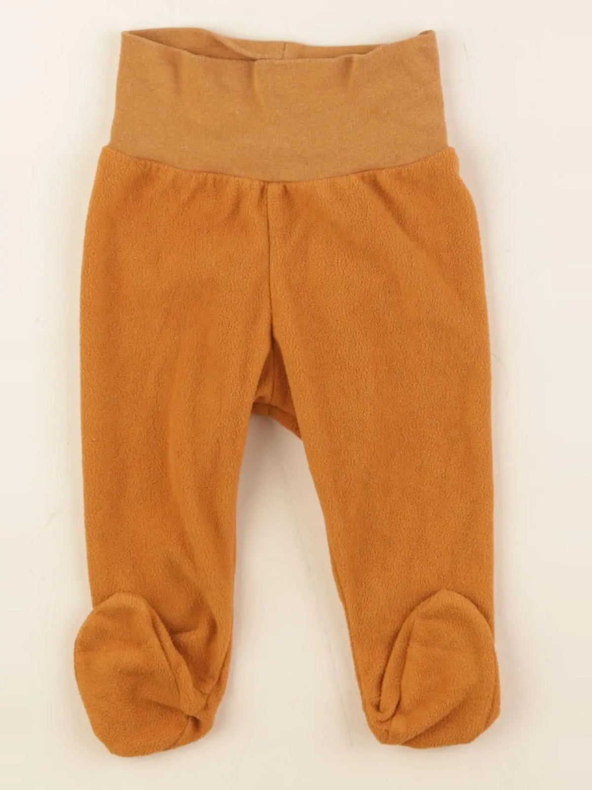 H&M - pantalon marron - 4/6 mois