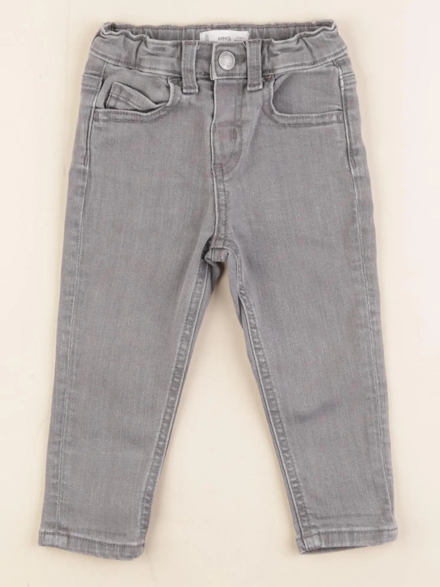 Mango - jean gris - 12/18 mois