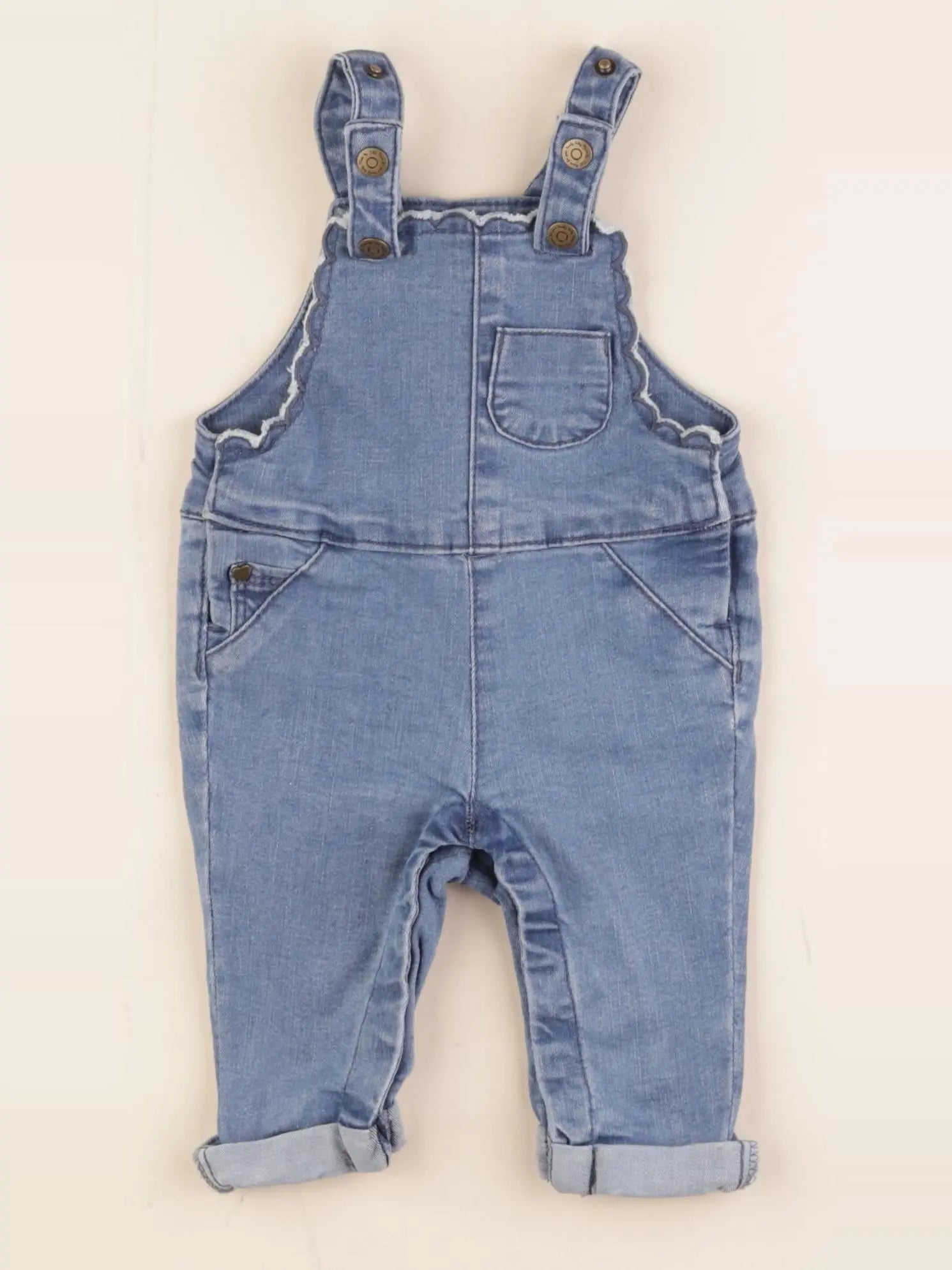 Tape à l'oeil - salopette bleu - 3 mois