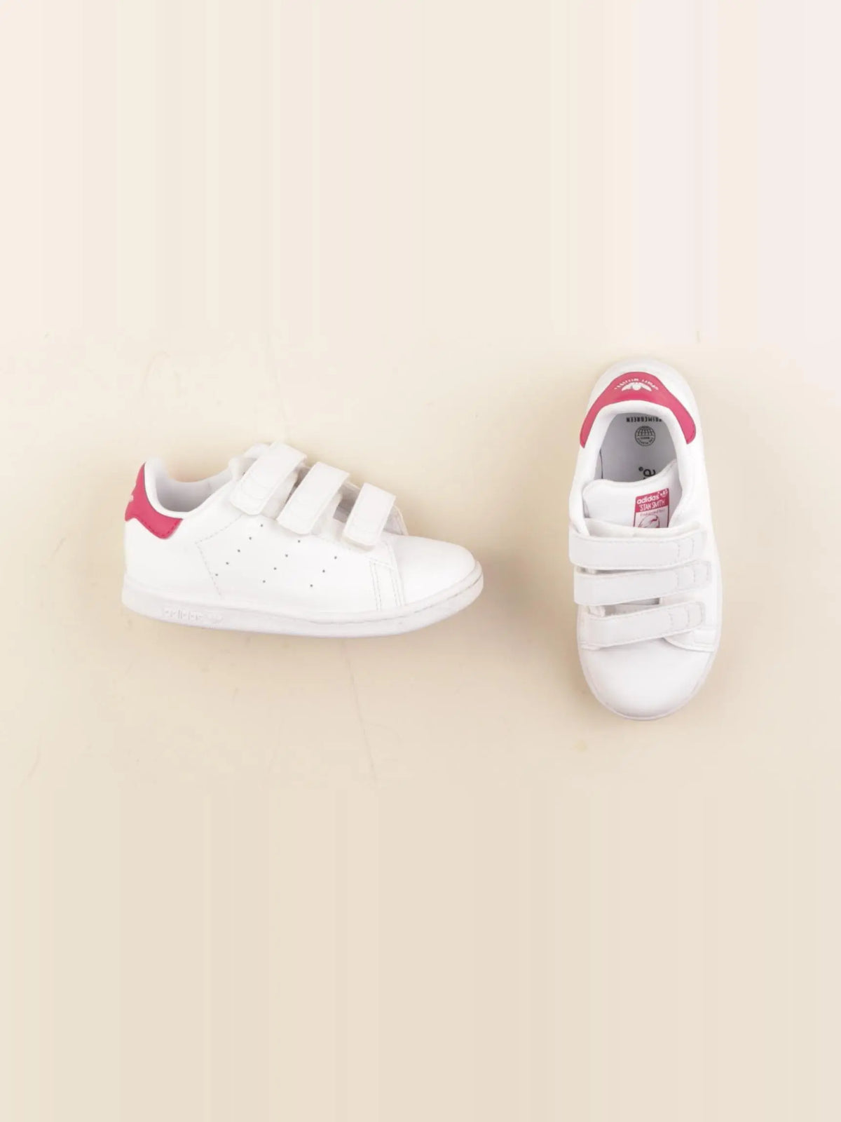 Adidas - baskets blanc - pointure 27