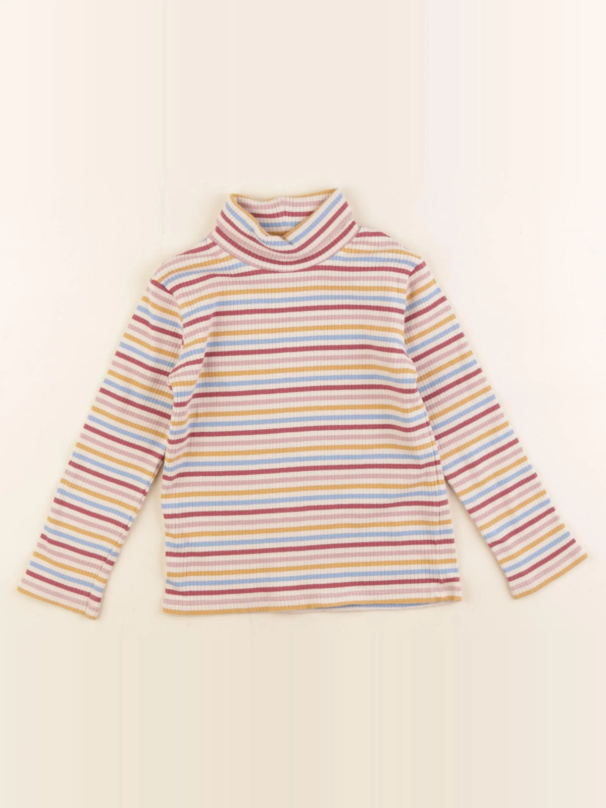 Vertbaudet - sous-pull multicolore - 4 ans