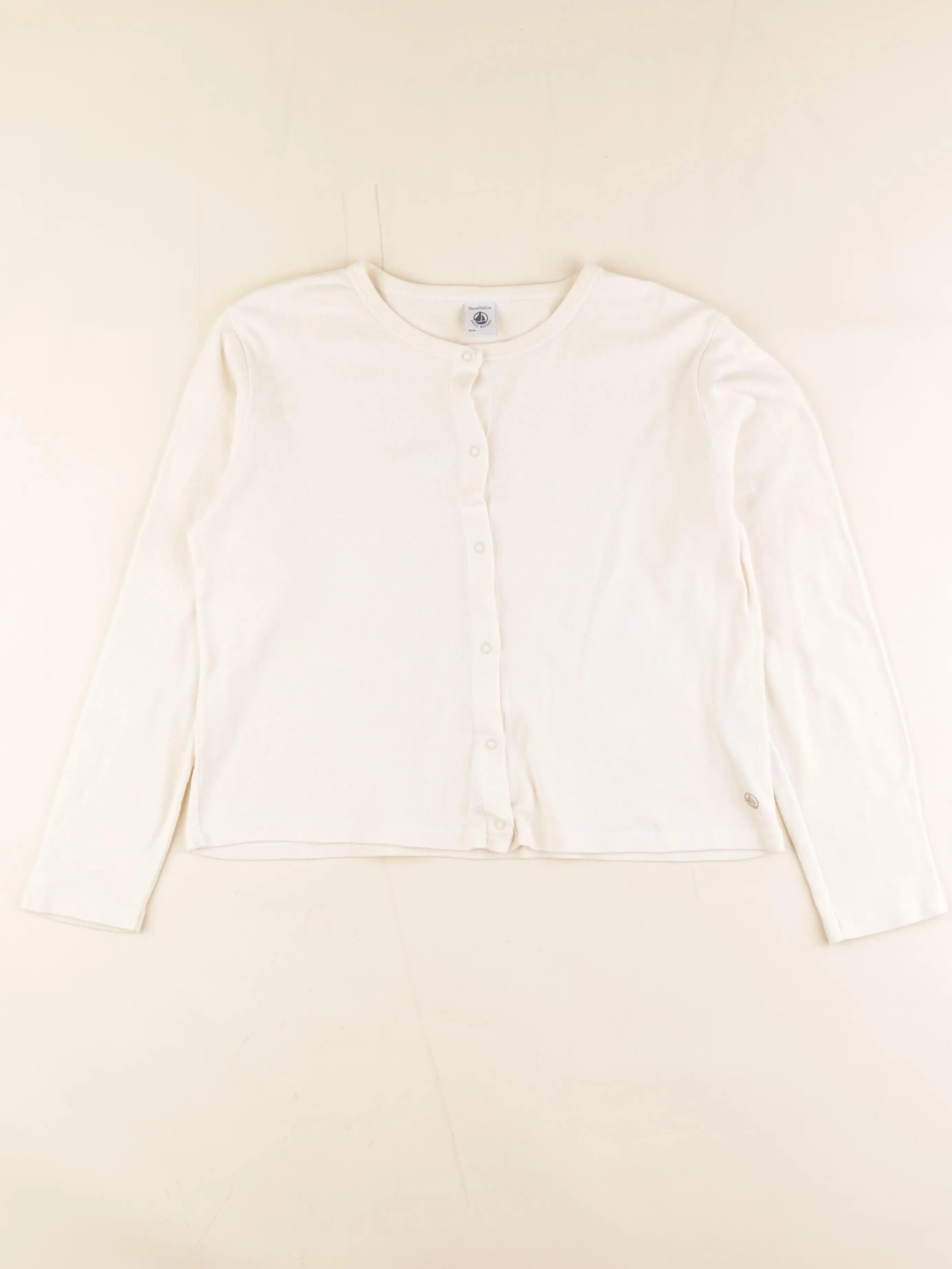 Petit Bateau - tee-shirt beige - 10 ans