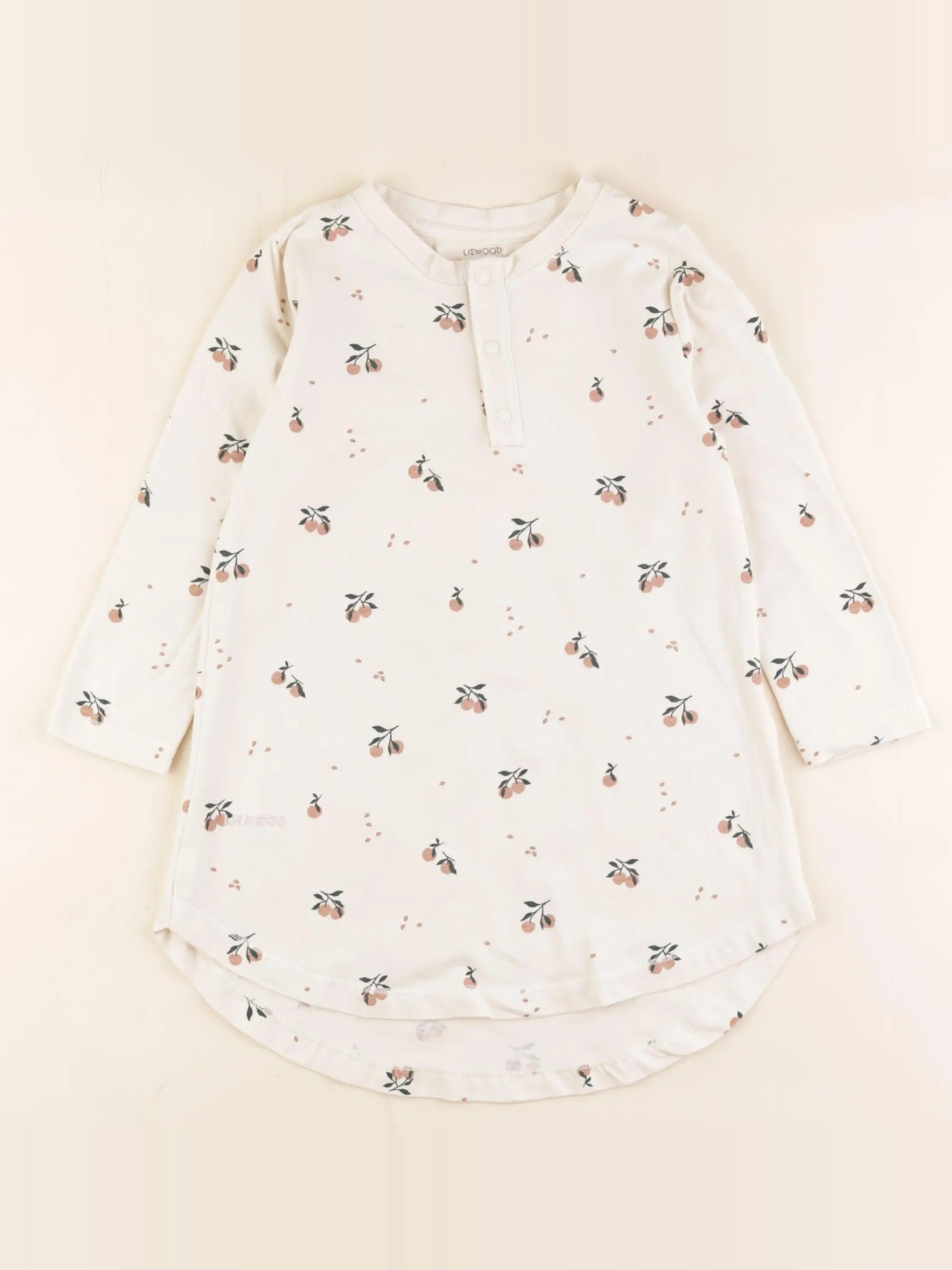 Liewood - chemise de nuit coton beige - 36 mois