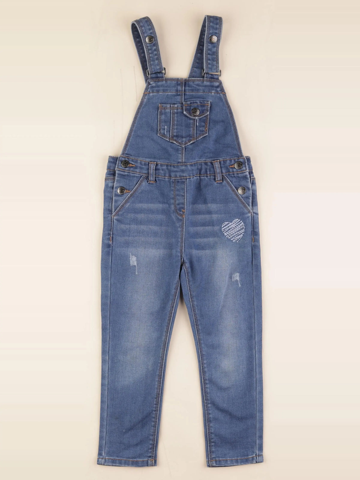Vertbaudet - salopette bleu - 4 ans