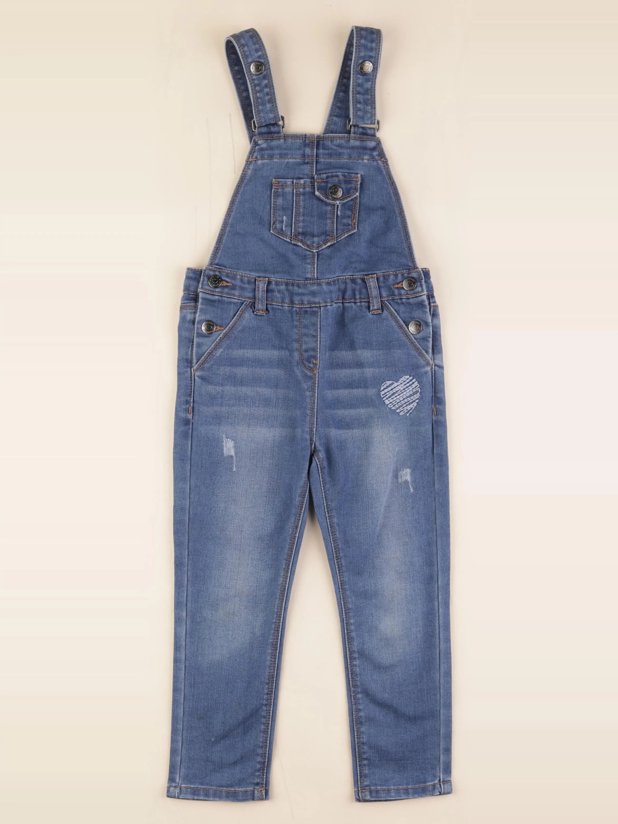 Vertbaudet - salopette bleu - 4 ans