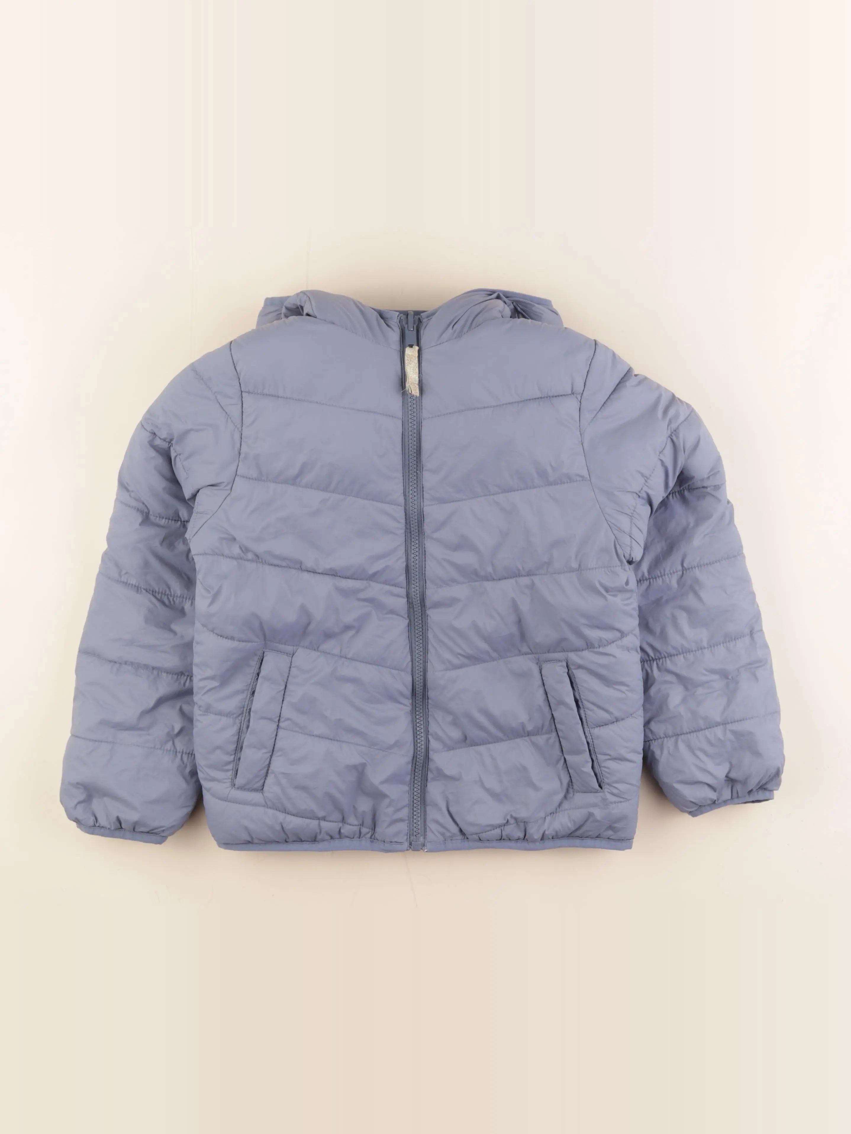 Vertbaudet - doudoune réversible bleu - 9 ans