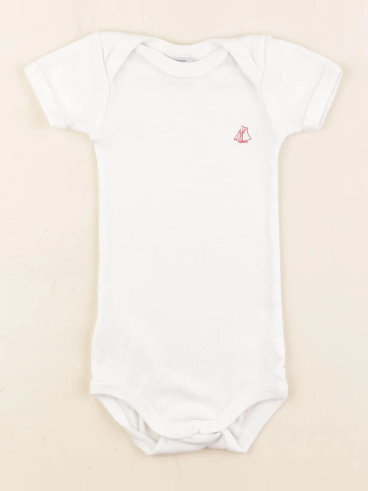 Petit Bateau - body blanc - 3 mois