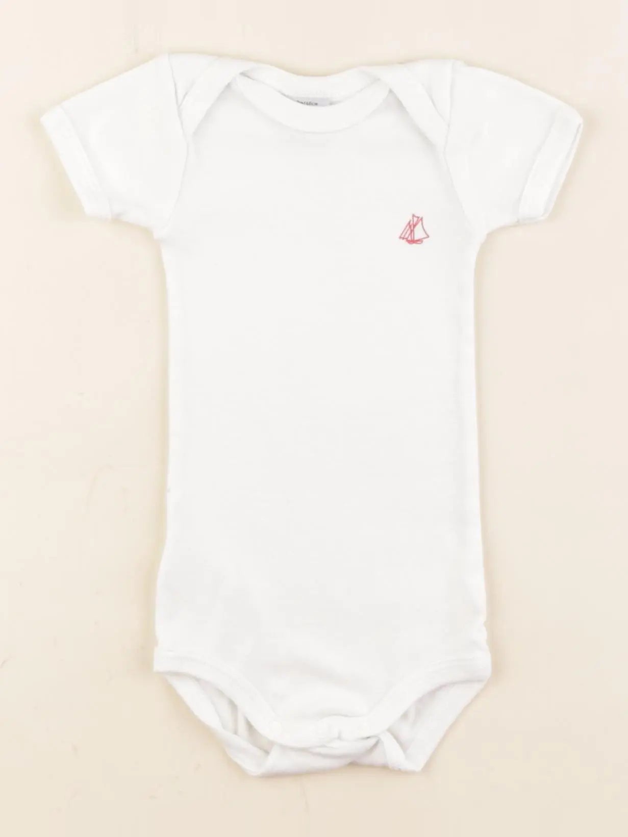 Petit Bateau - body blanc - 3 mois