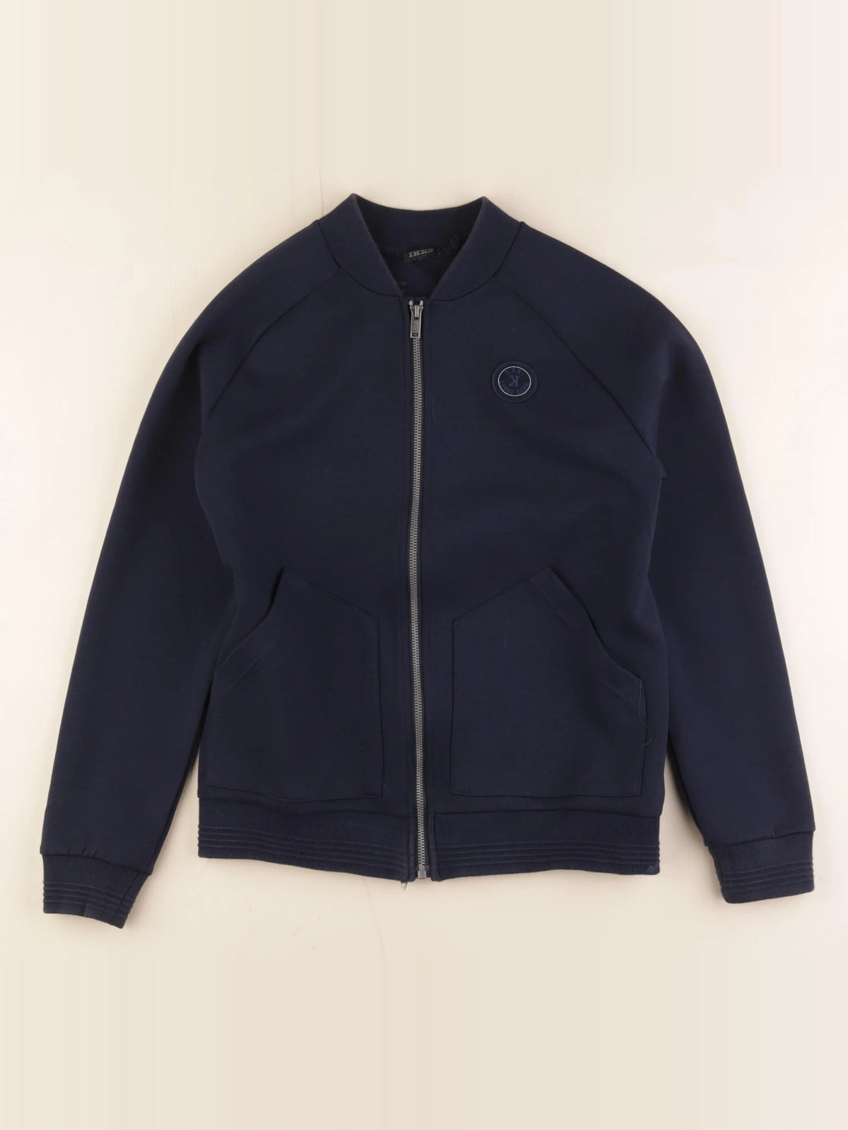 IKKS - sweat imprimé au dos bleu - 14 ans