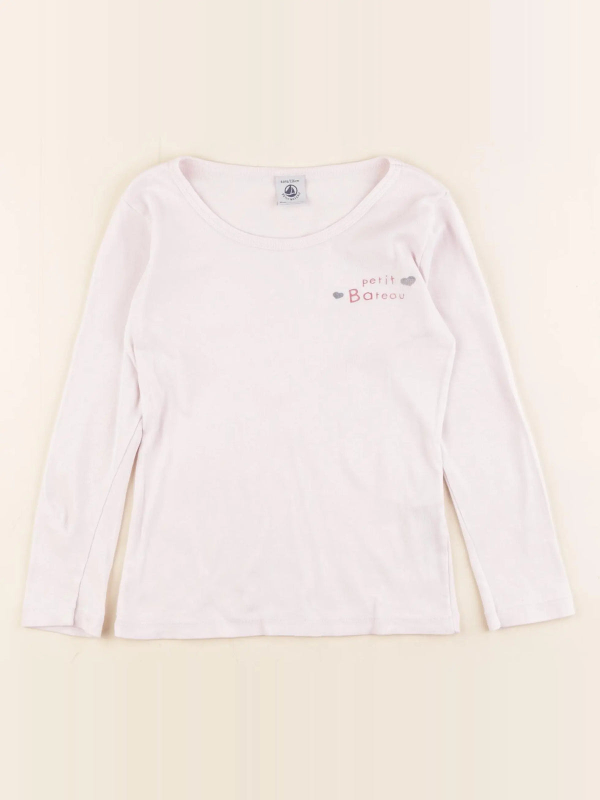Petit Bateau - maillot de corps rose - 6 ans