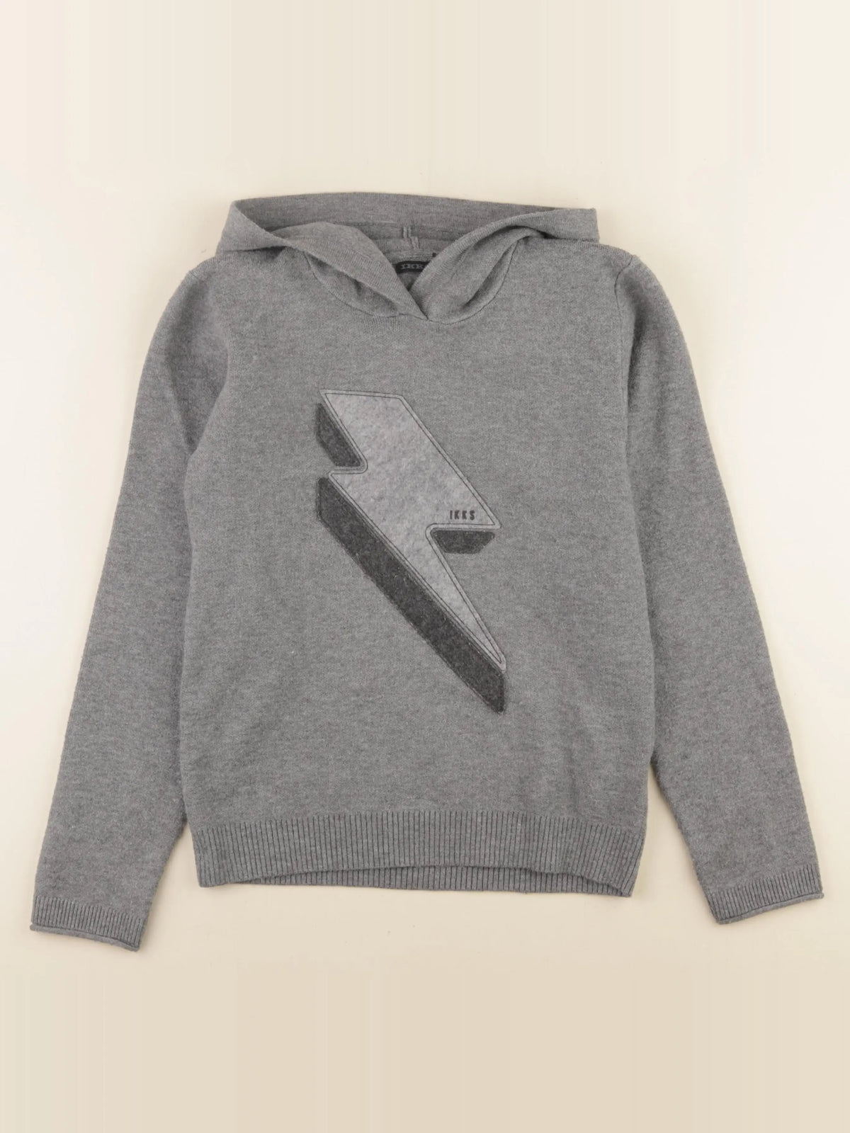 IKKS - pull gris - 10 ans