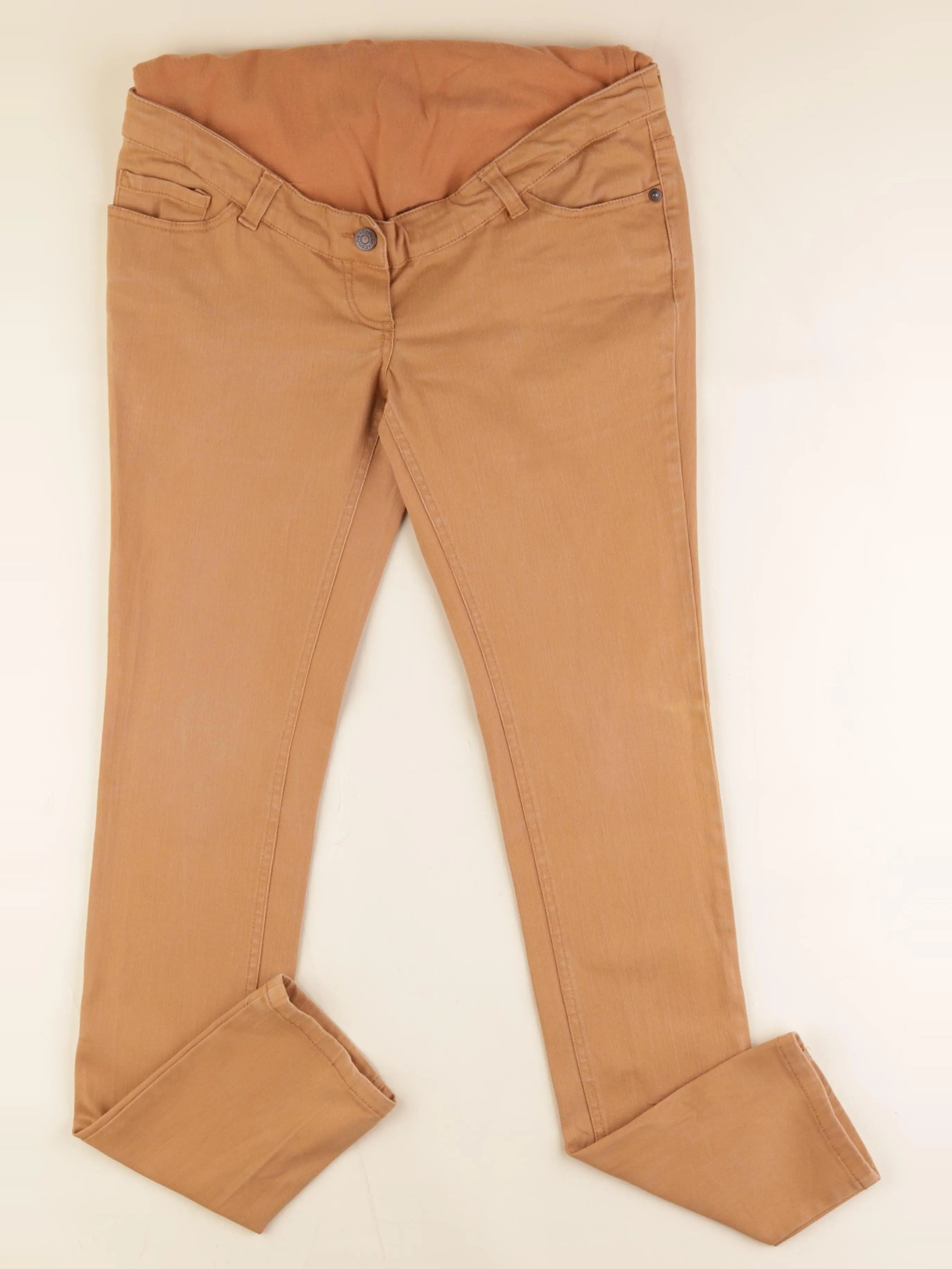 Vertbaudet - jean grossesse jaune - 38