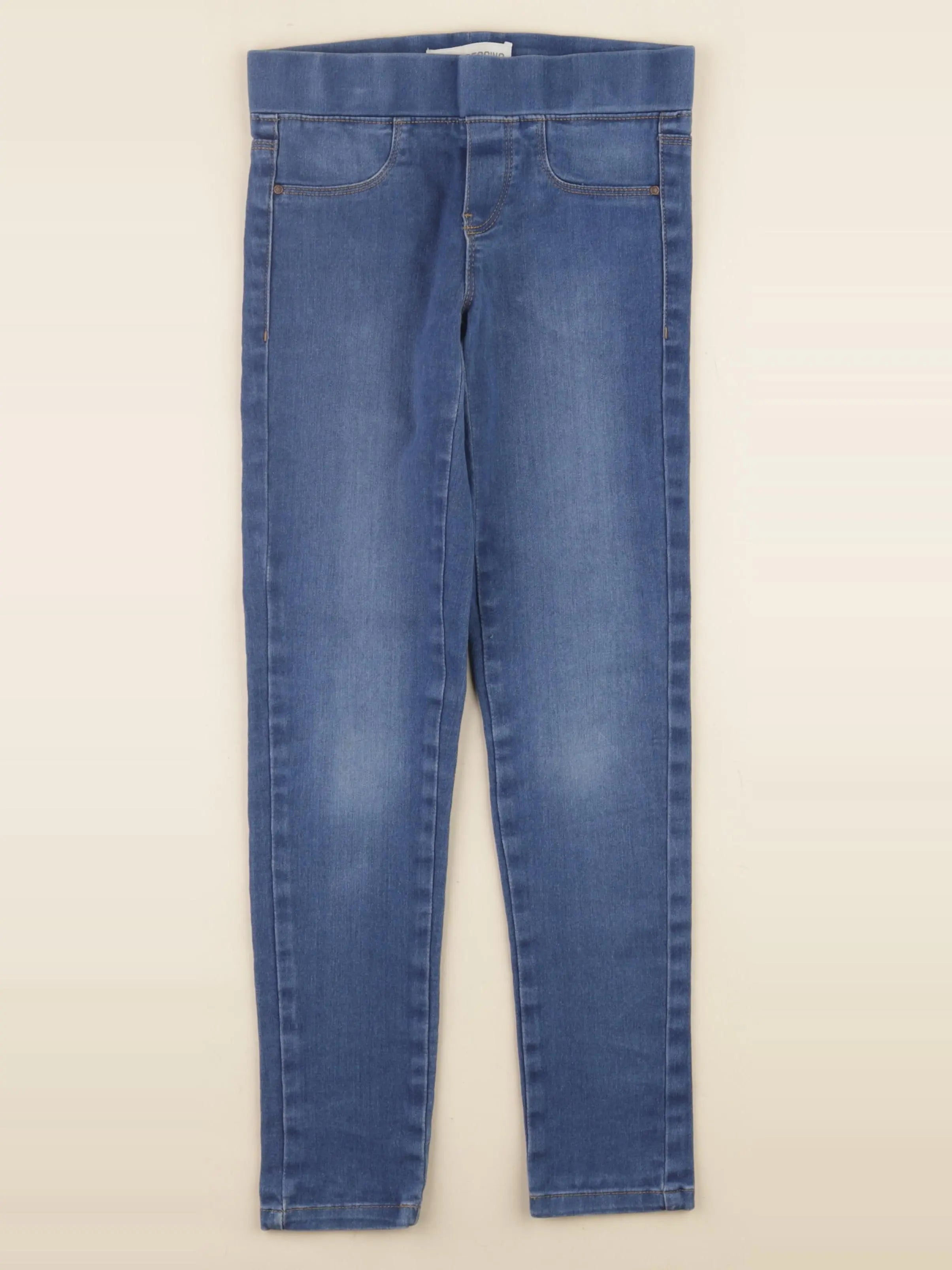 Okaidi - jegging bleu - 8 ans