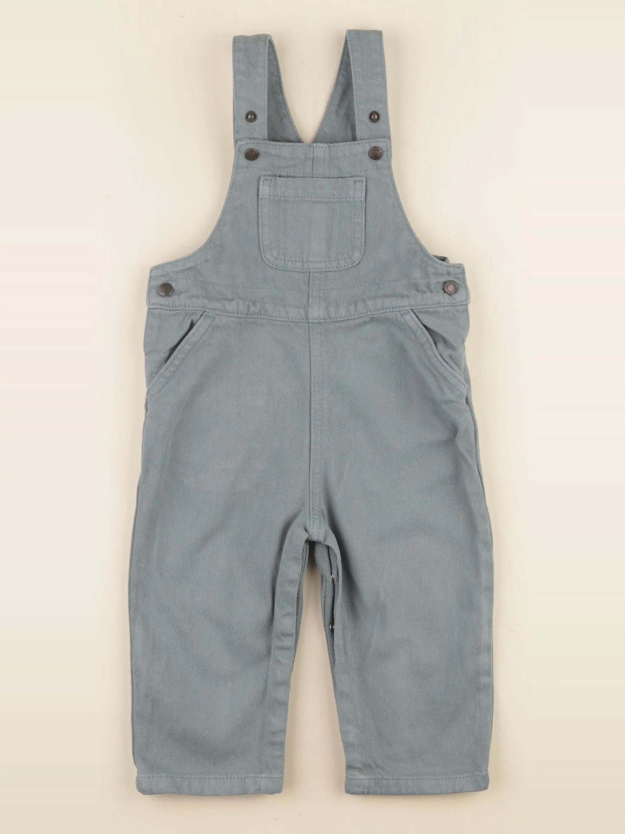 Vertbaudet - salopette vert - 12 mois