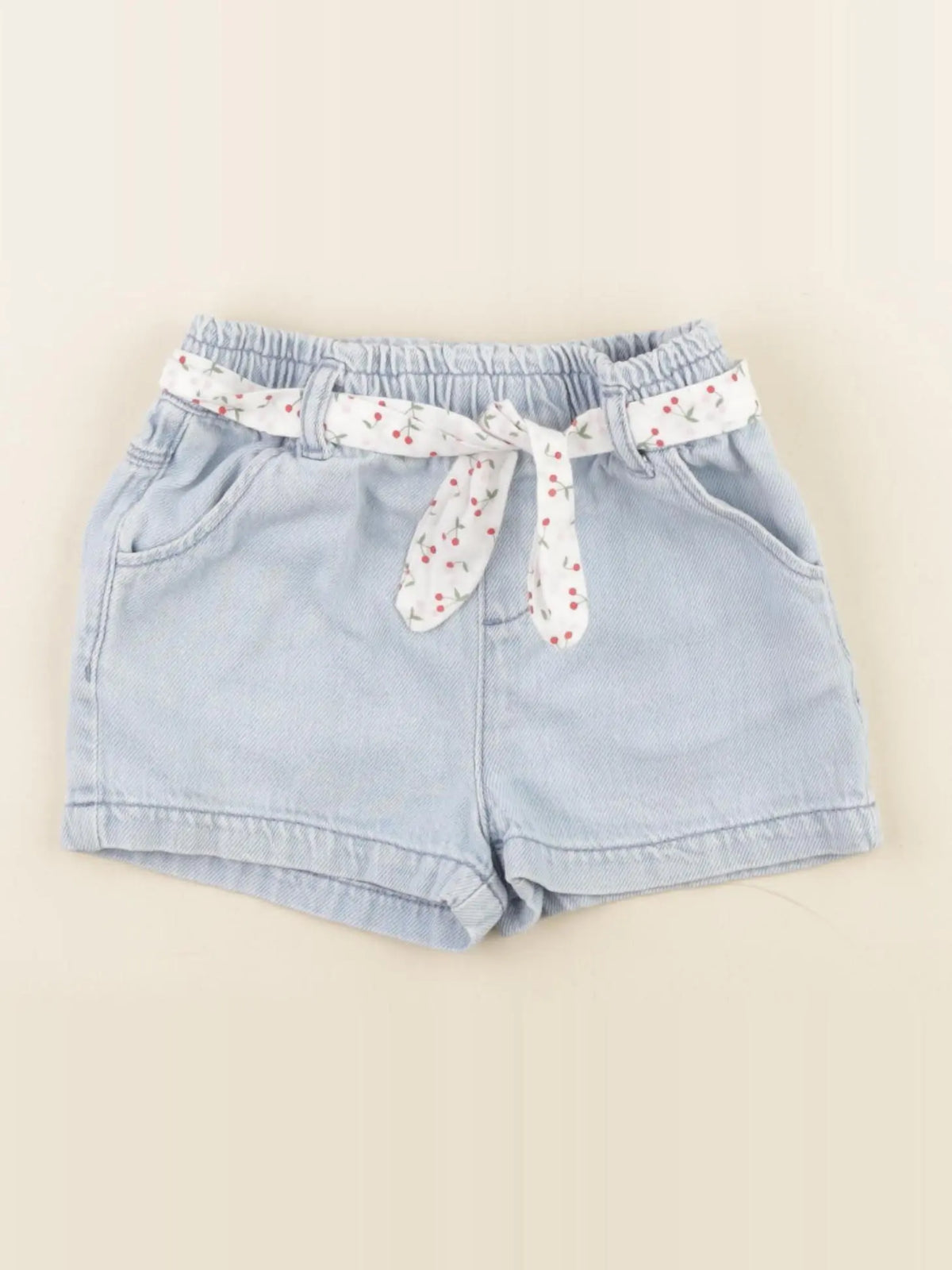 Vertbaudet - short bleu - 36 mois