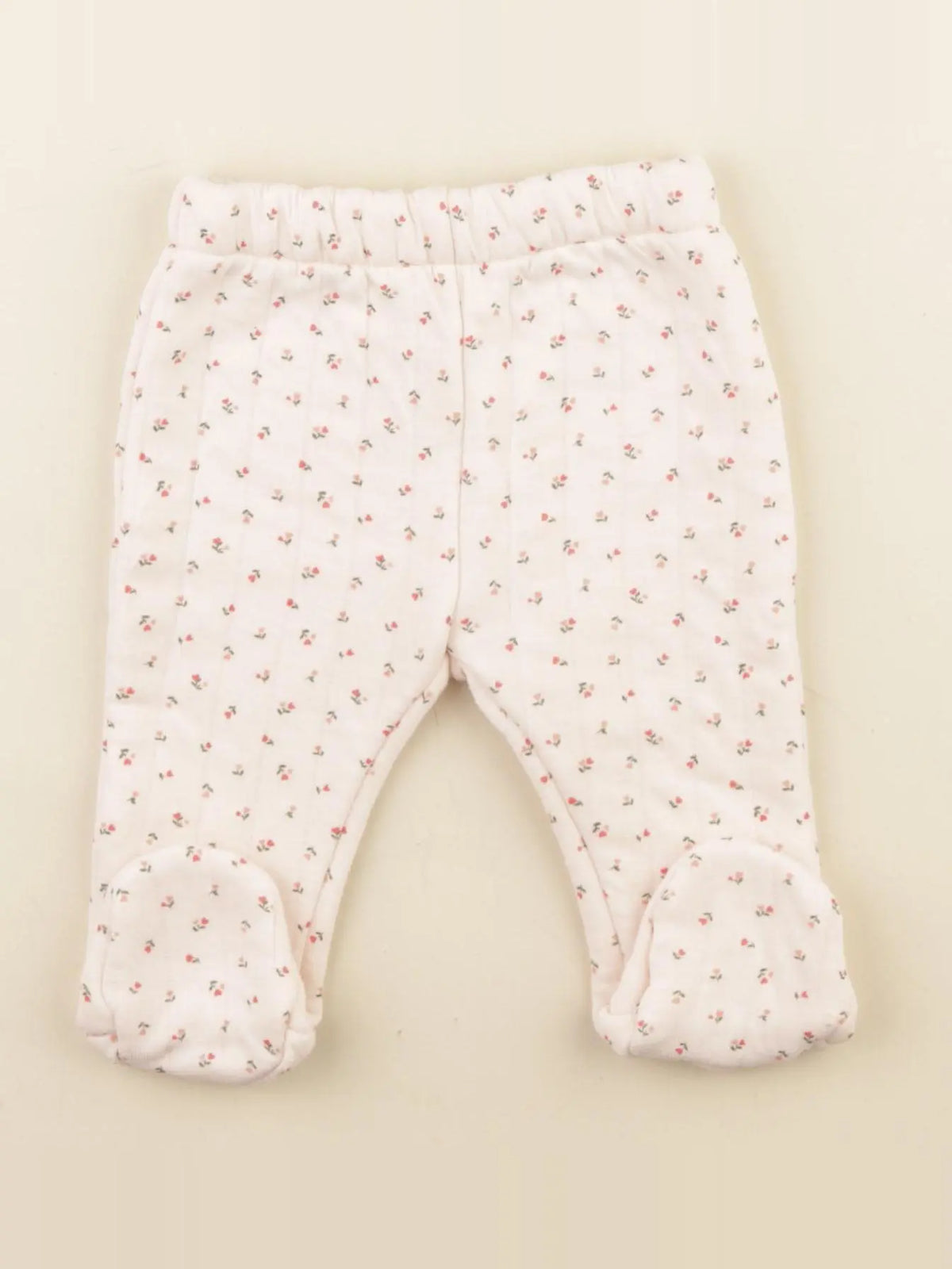 Vertbaudet - legging rose - 6 mois