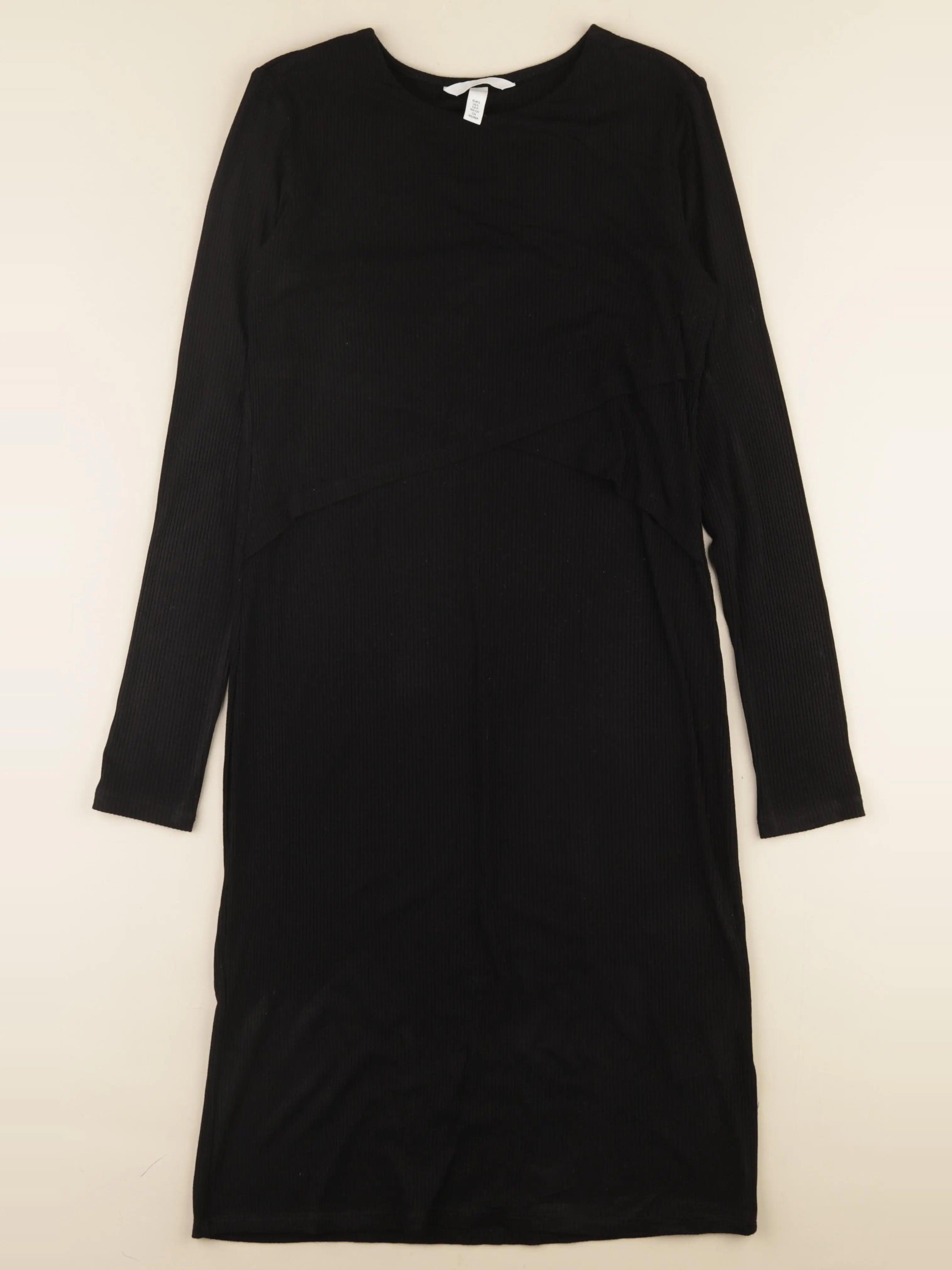 H&M - robe grossesse, allaitement noir - s