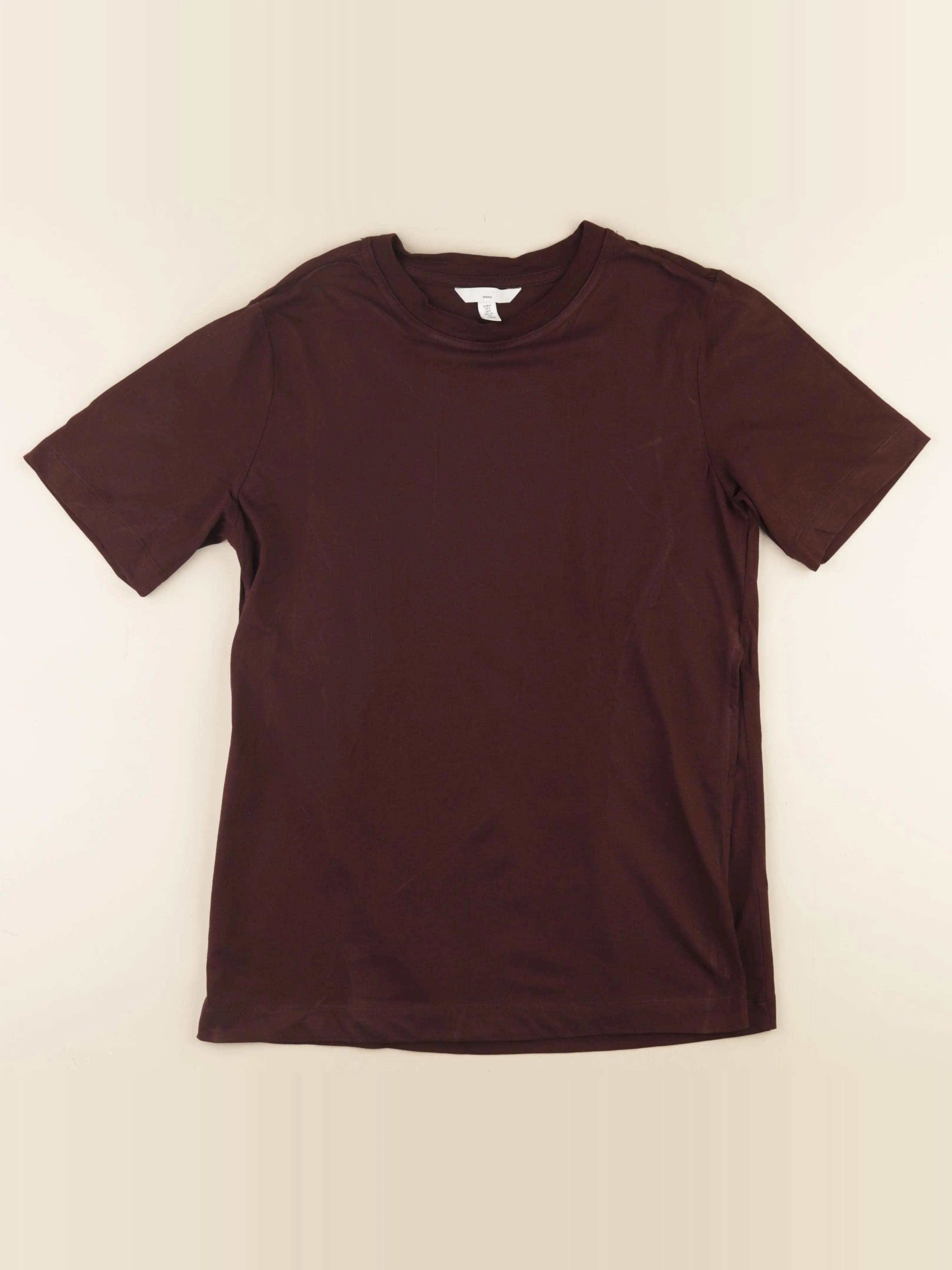 H&M - tee-shirt allaitement, grossesse rouge - s