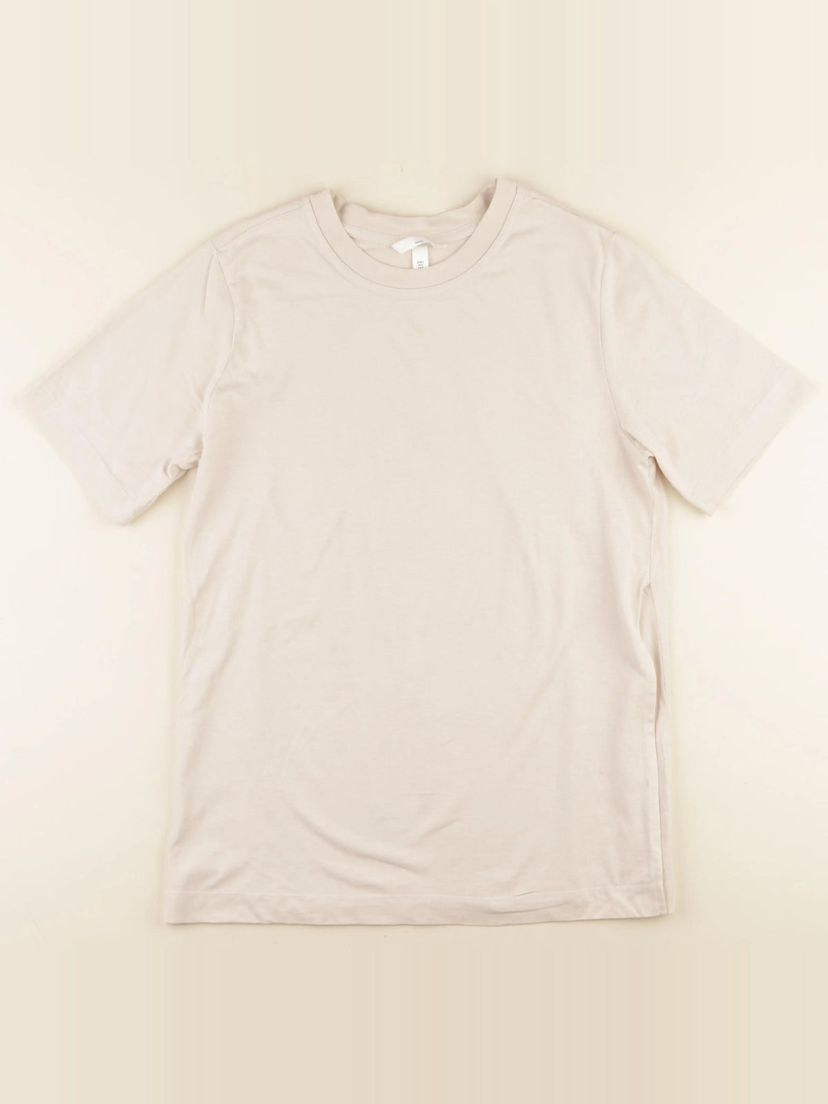 H&M - tee-shirt grossesse, allaitement beige - s