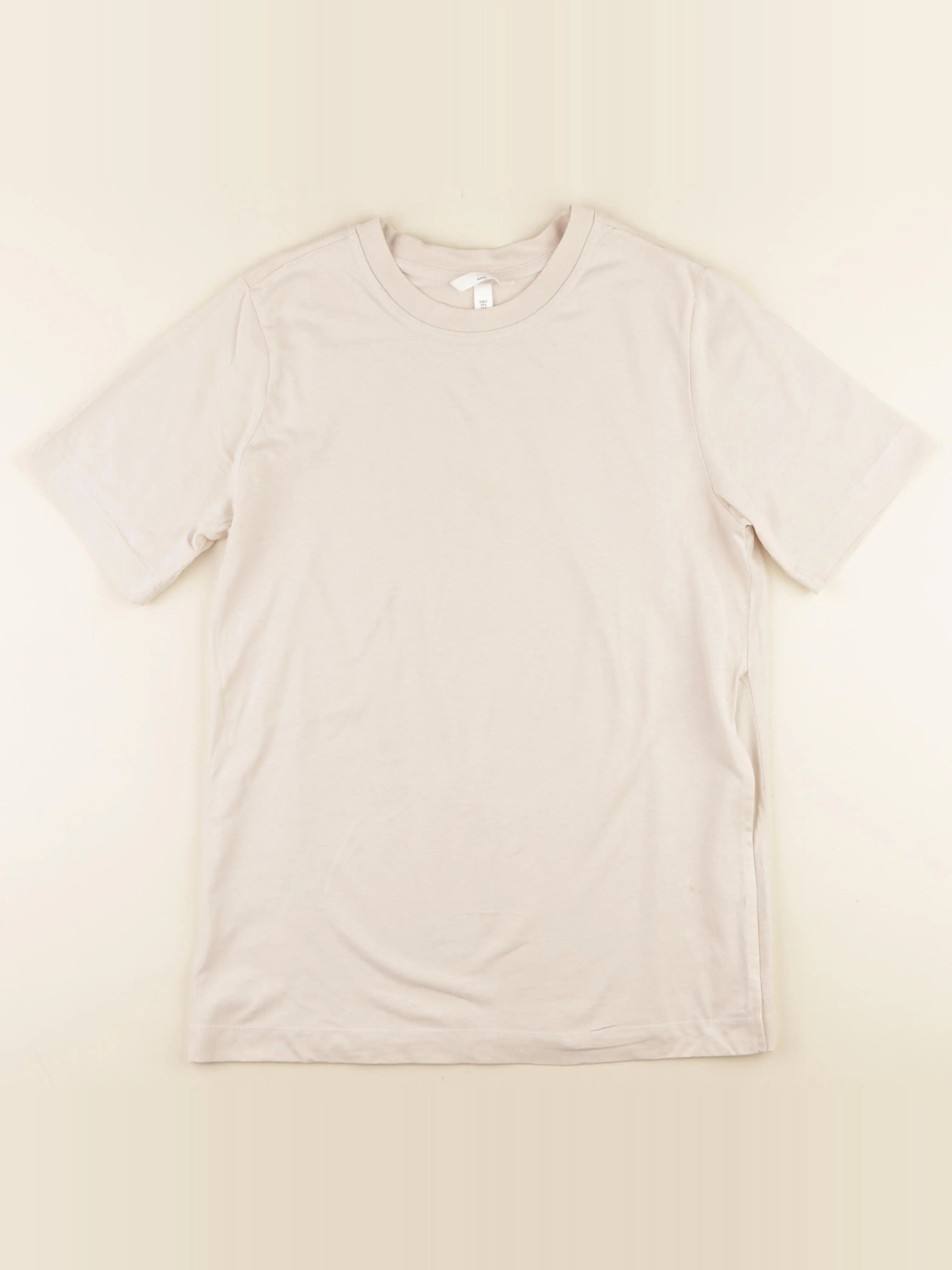 H&M - tee-shirt grossesse, allaitement beige - s