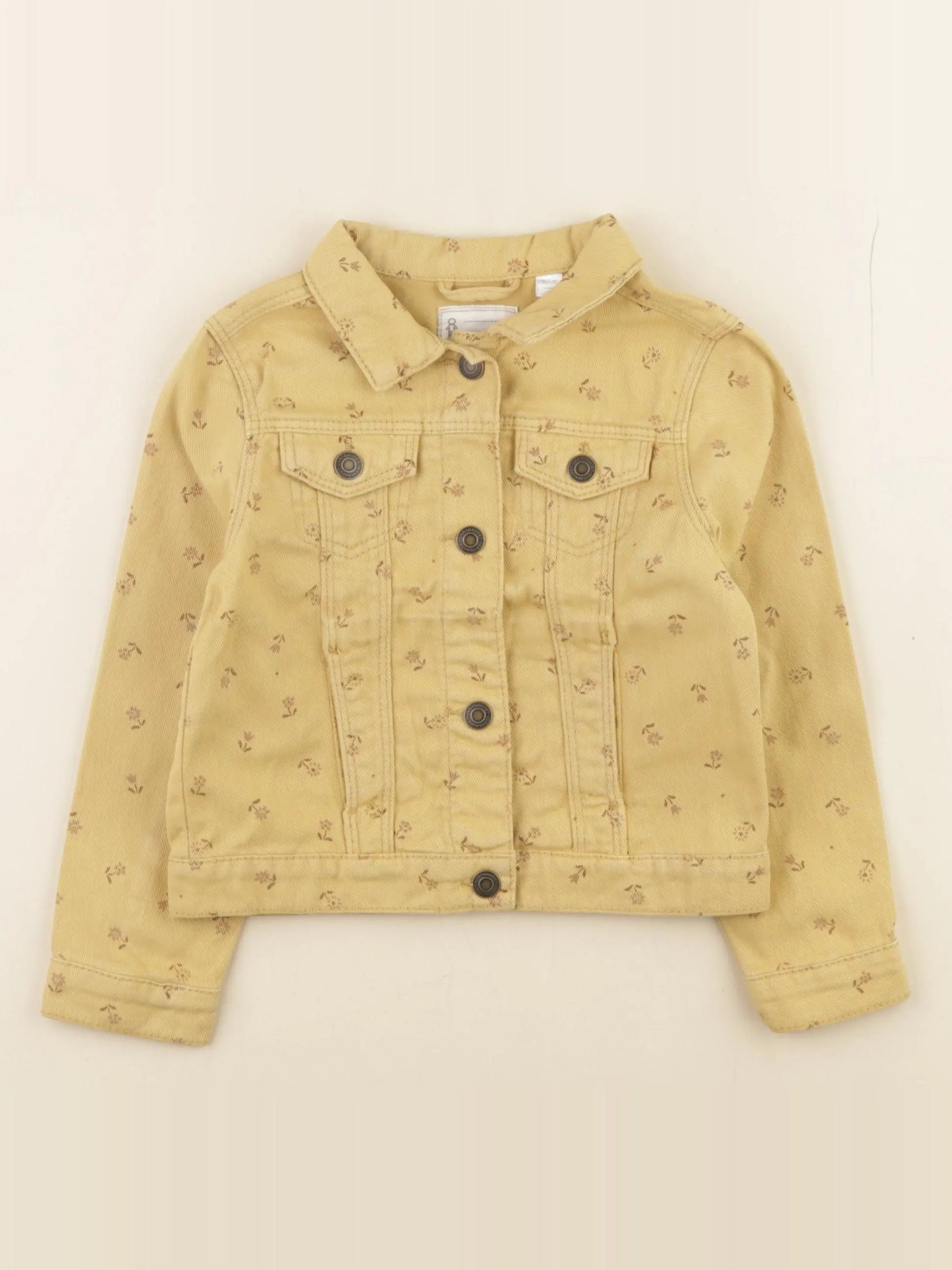 Vertbaudet - veste jaune - 4 ans