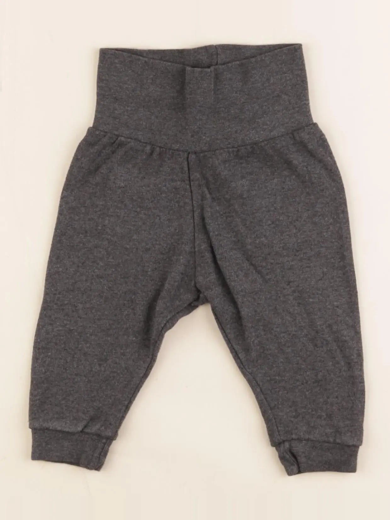 H&M - legging gris - 2/4 mois