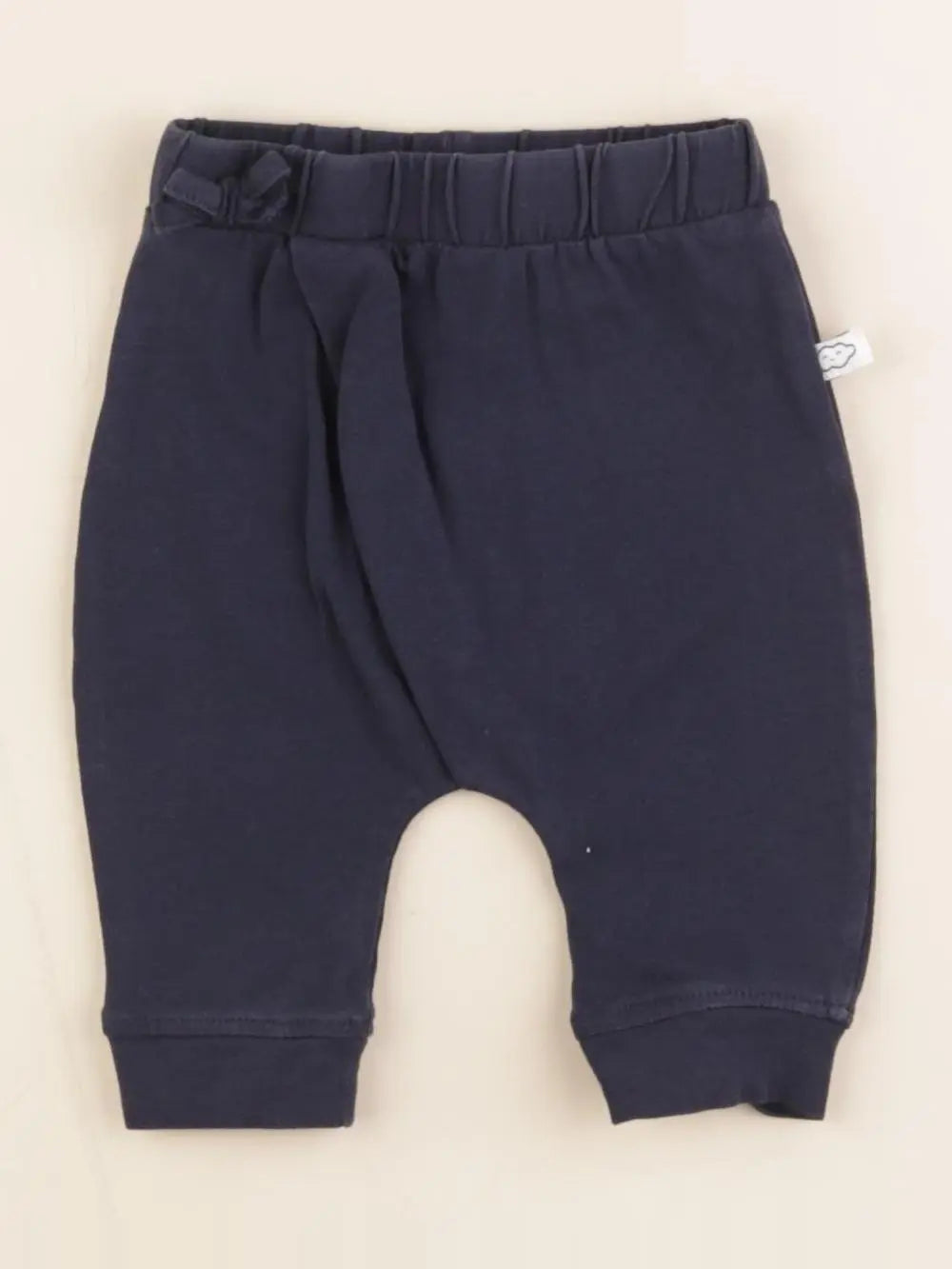 Vertbaudet - sarouel bleu - 1 mois