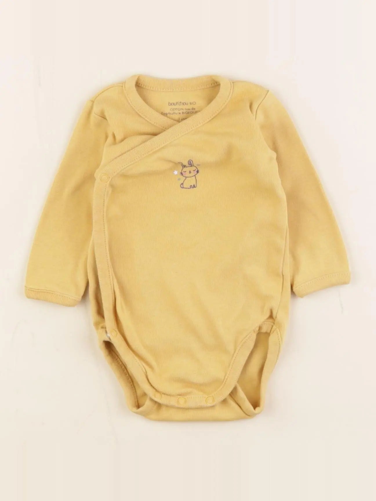 Boutchou - body jaune - 3 mois