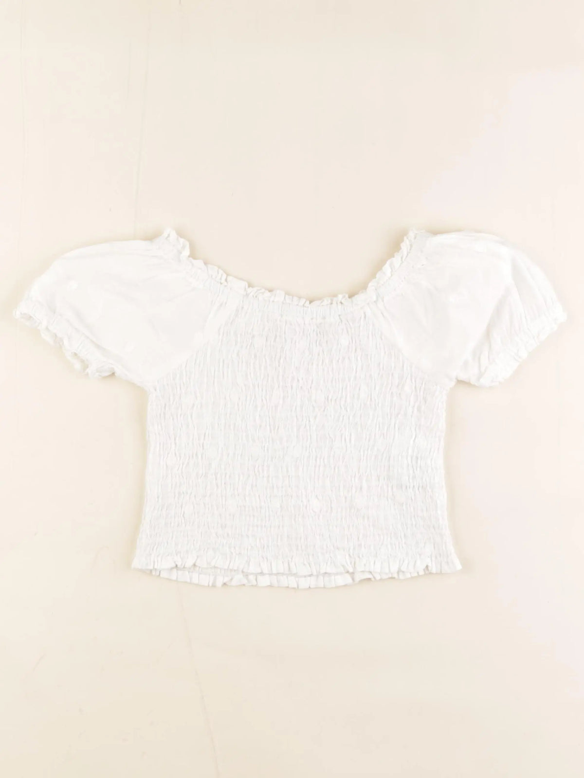 Monoprix - blouse blanc - 4 ans