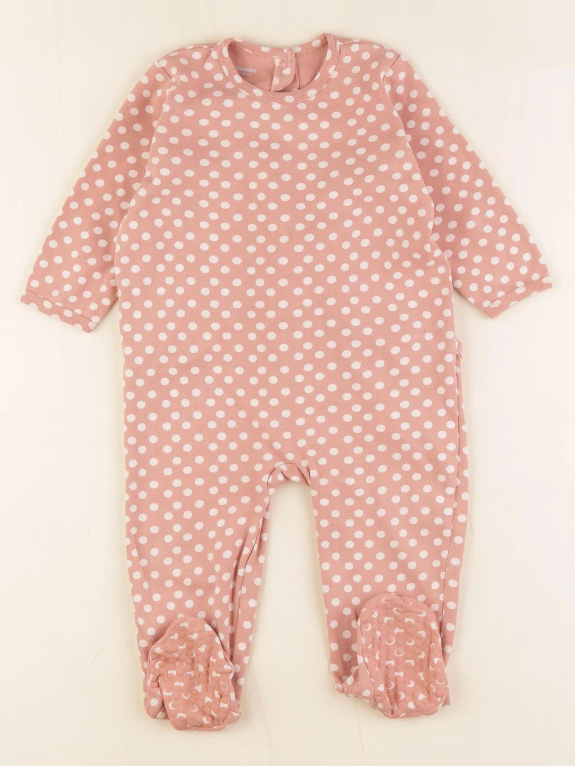 Vertbaudet - pyjama coton rose - 18 mois