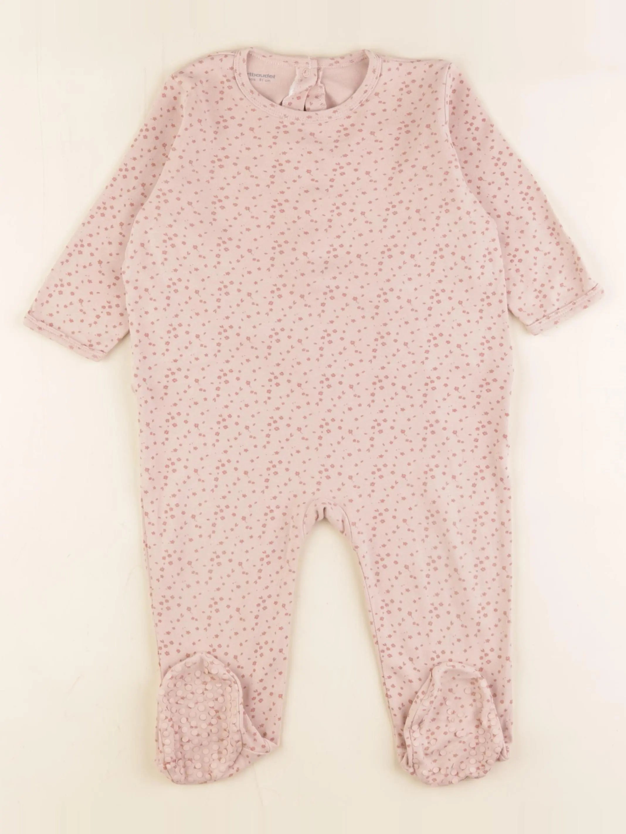 Vertbaudet - pyjama coton rose - 18 mois