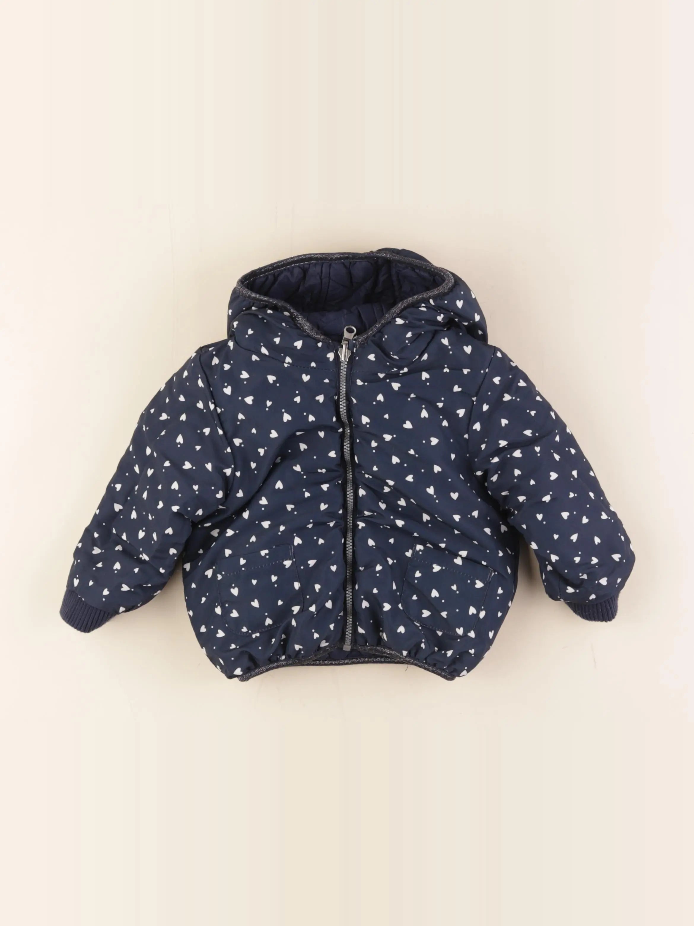 Tape à l'oeil - doudoune bleu - 18 mois